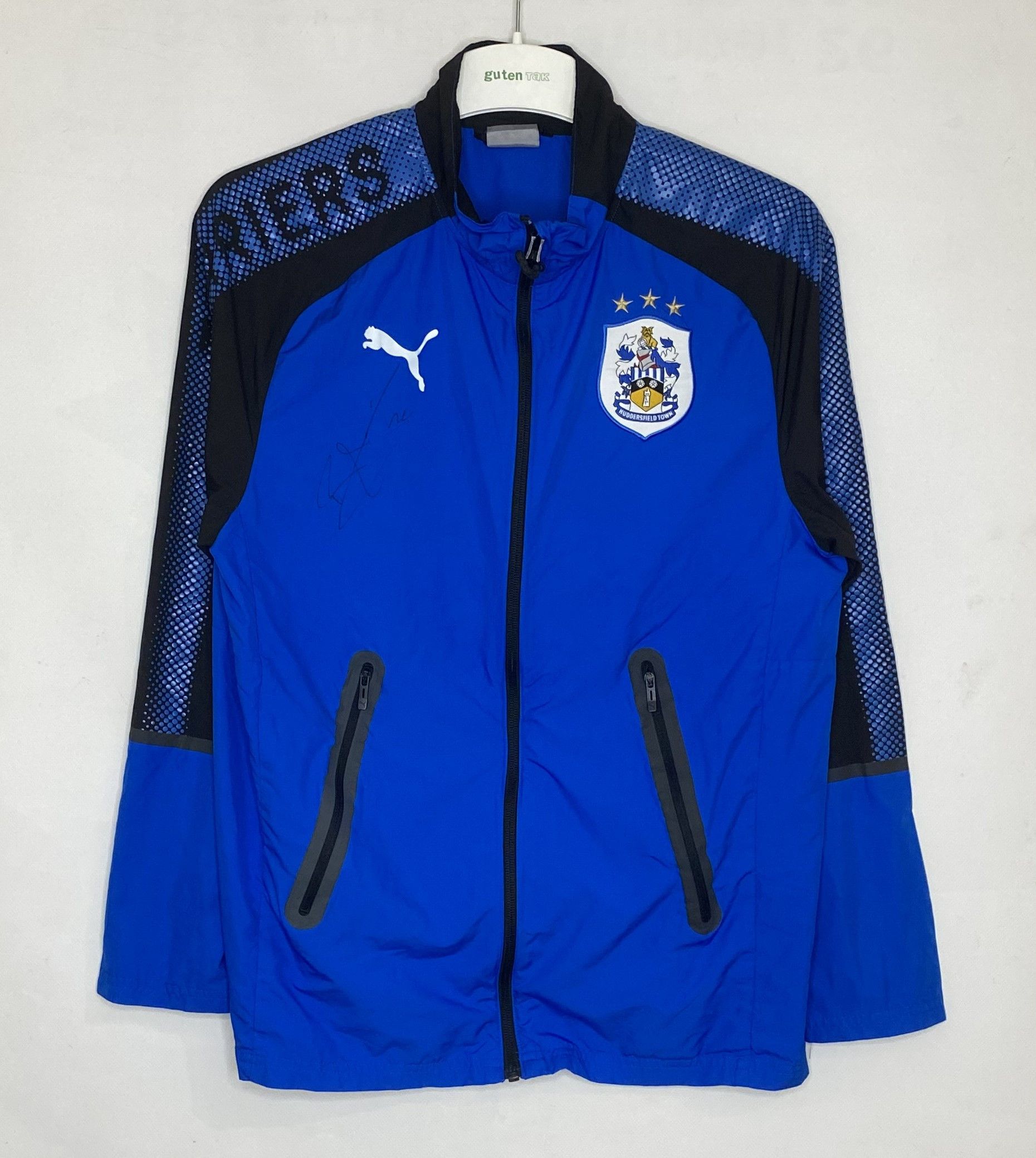 Puma HUDDERSFIELD TOWN 2018 TRAINING TRACK JACKET FOOTBALL SOCCER Size US S / EU 44-46 / 1 - 1 Thumbnail