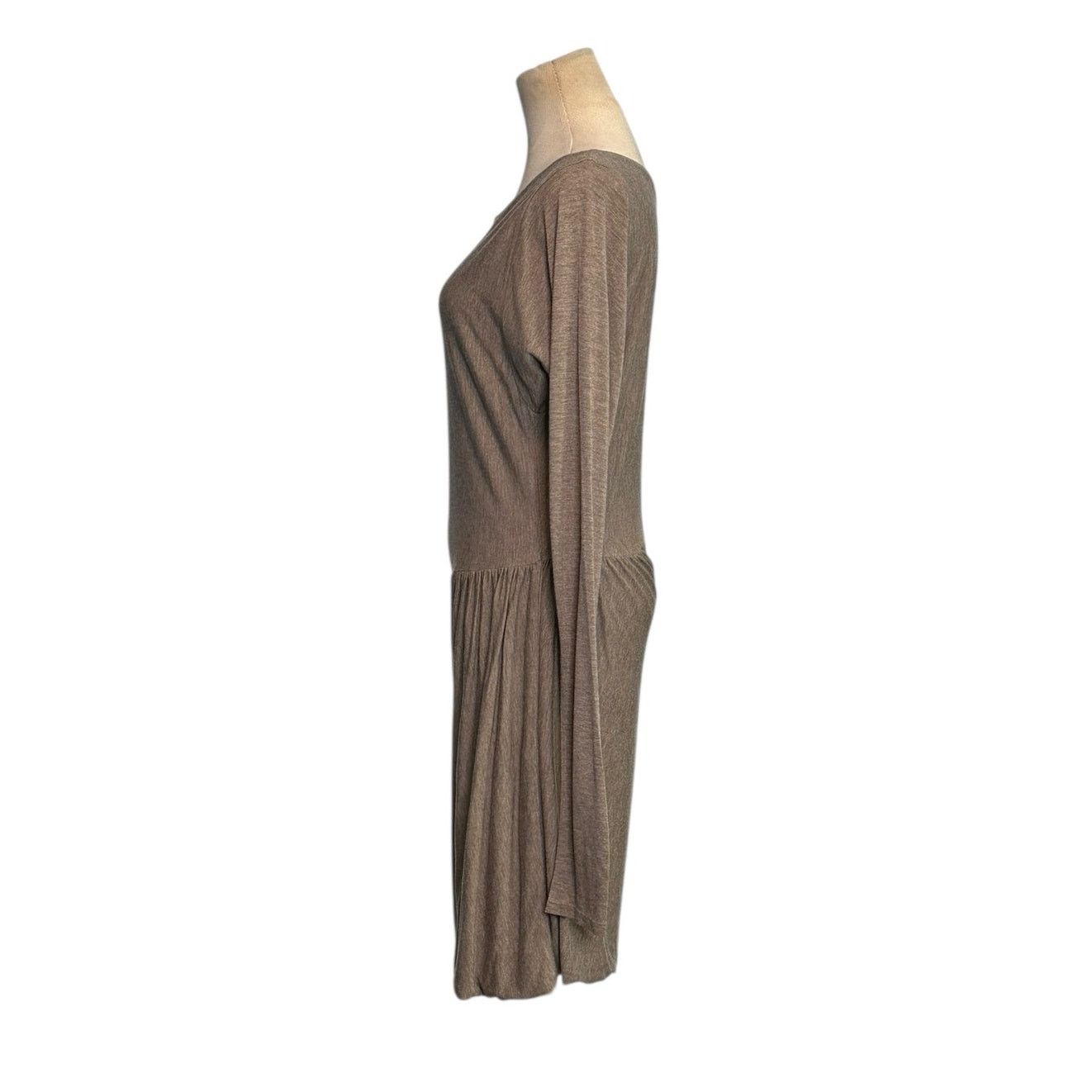 Rebecca Taylor Rebecca Taylor taupe long sleeves knit dress size Medium Size M / US 6-8 / IT 42-44 - 6 Thumbnail