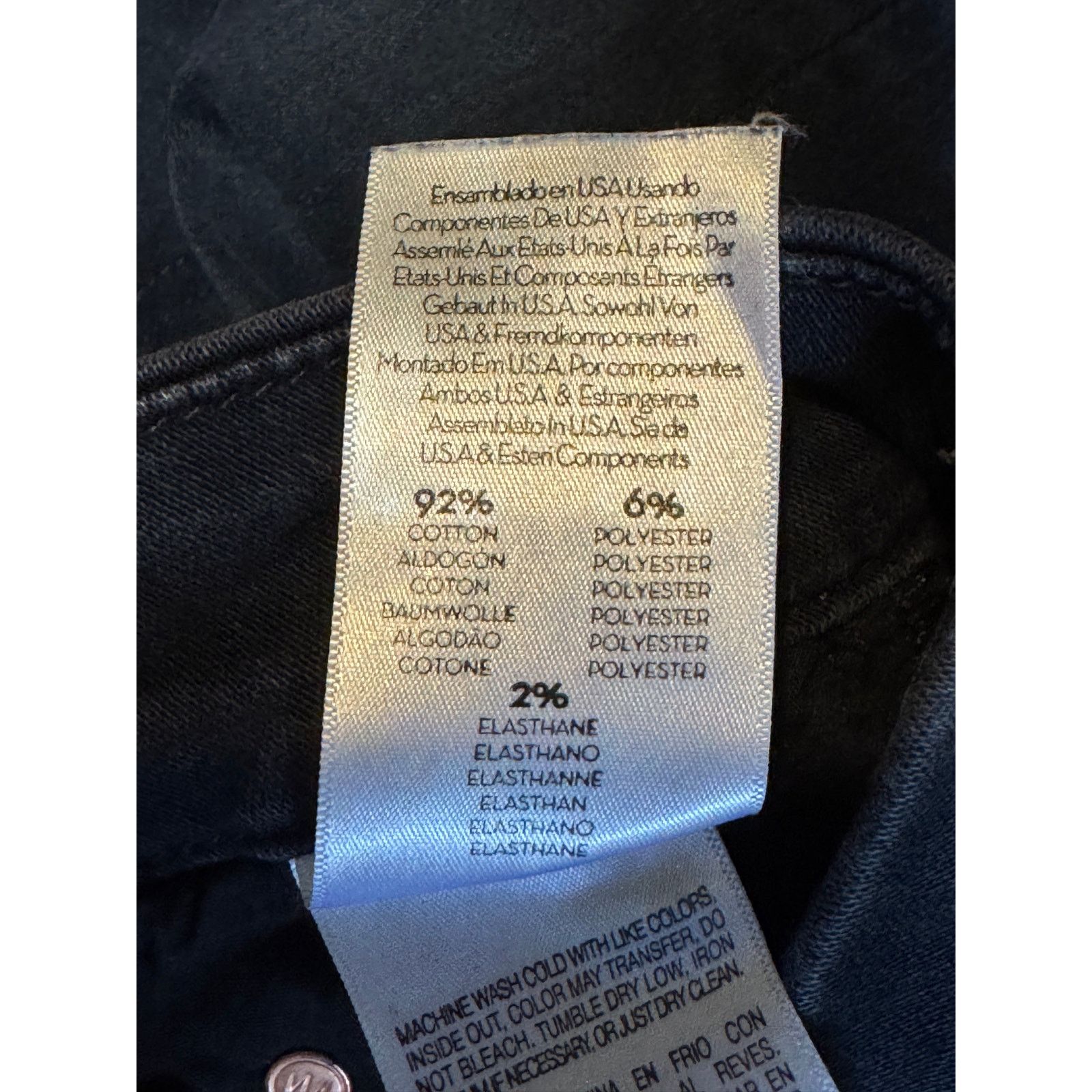 MOTHER Mother · High-Waisted Looker Skinny · Blackbird · Size 24 Size 24" / US 00 / IT 34 - 8 Thumbnail