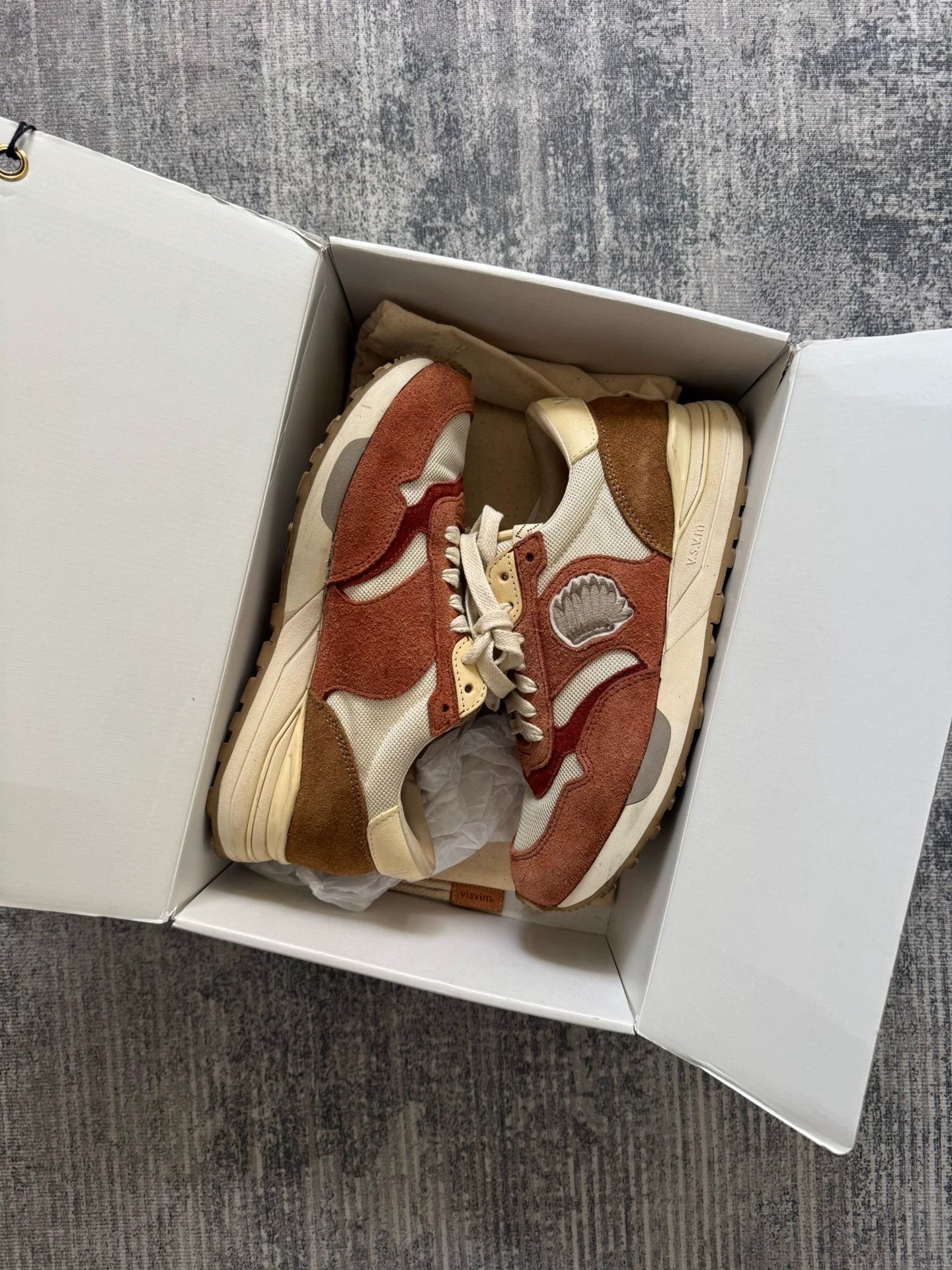 Visvim VISVIM 19AW ROLAND JOGGER desaturated tangerine 9 Size US 9 / EU 42 - 1 Thumbnail