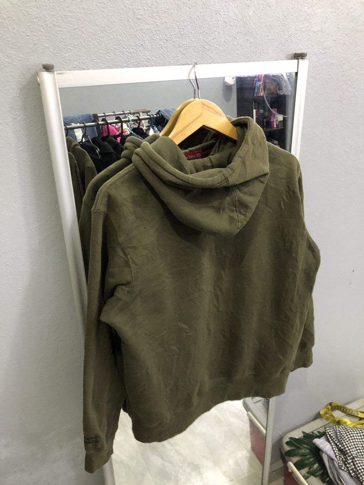 Ecko Unltd. Ecko Unltd Olive Hoodie – LL (Fits Like L / Boxy M) Size US M / EU 48-50 / 2 - 12 Thumbnail