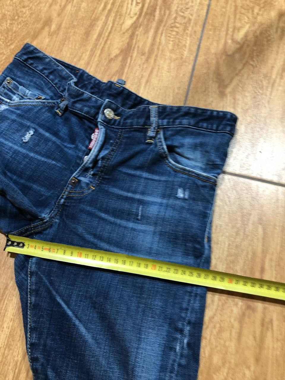 Dsquared2 Dsquared2 Skinny Faded Cotton Ripped Distressed Skinny Jeans Size US 32 / EU 48 - 11 Thumbnail