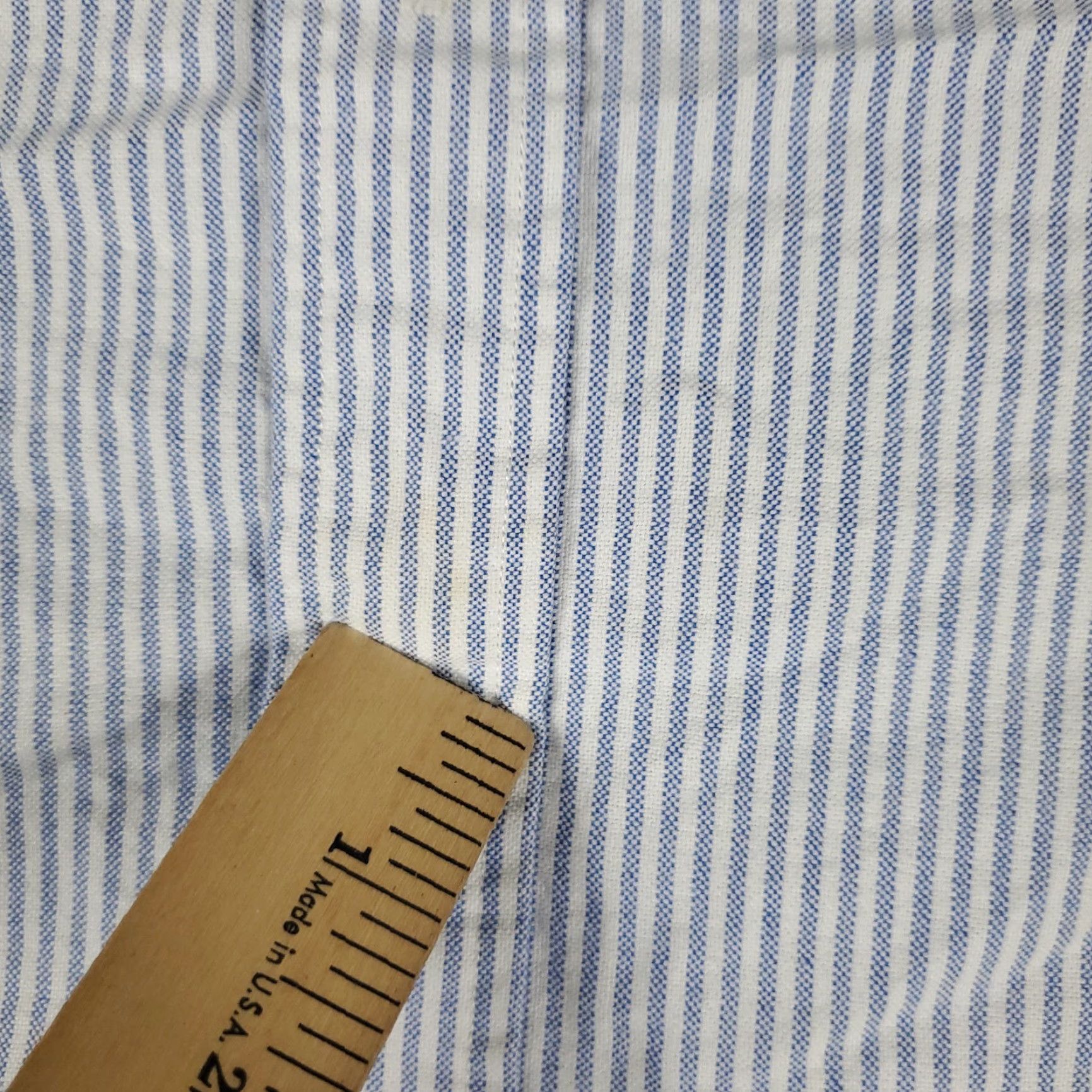Ralph Lauren Ralph Lauren Button-Up Shirt Mens 2XL Blue White Striped Long Sleeve Regular Fit Size US XXL / EU 58 / 5 - 4 Thumbnail