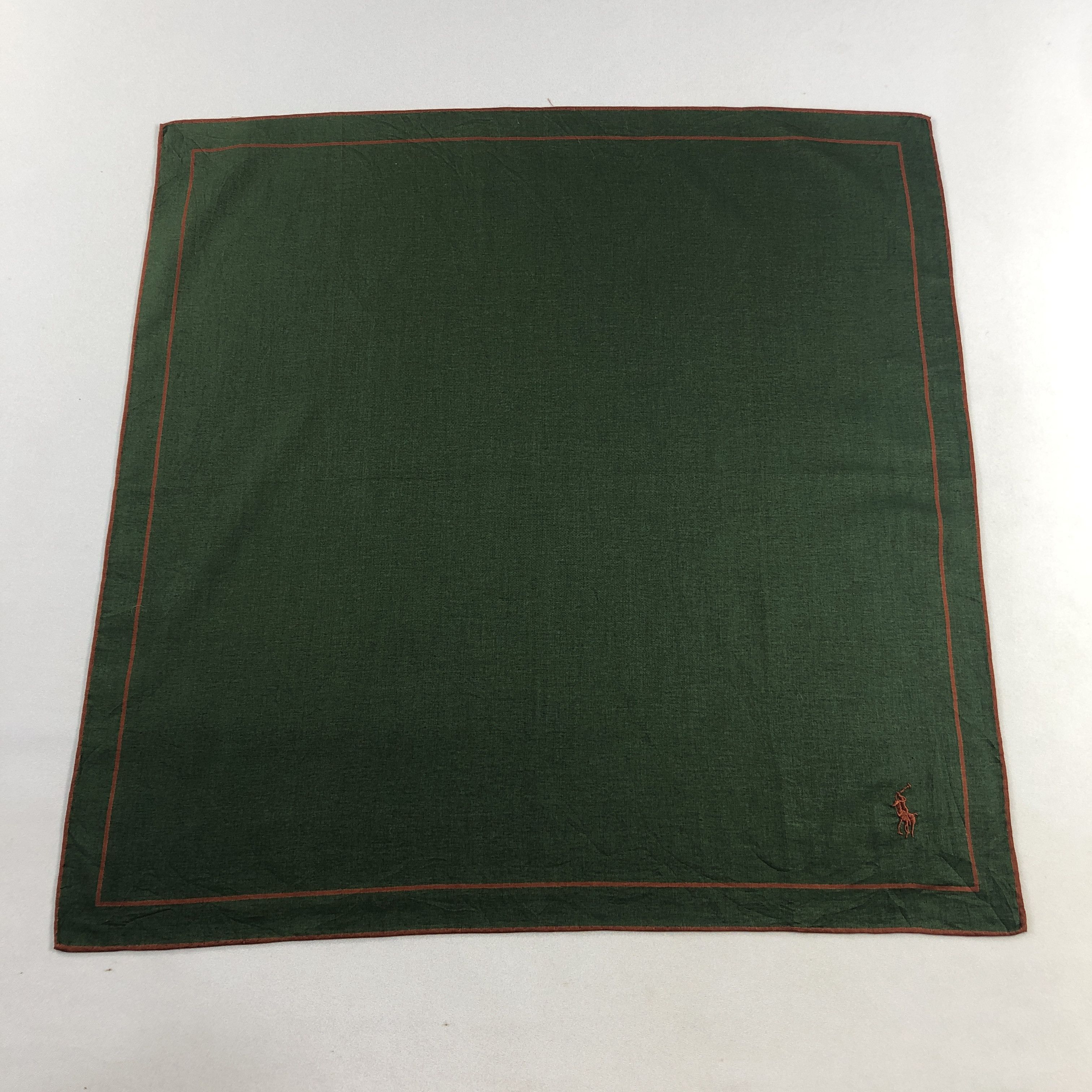 Polo Ralph Lauren × Vintage Polo Ralph Lauren Handkerchief Neckerchief Bandana H2622 Size ONE SIZE - 1 Thumbnail