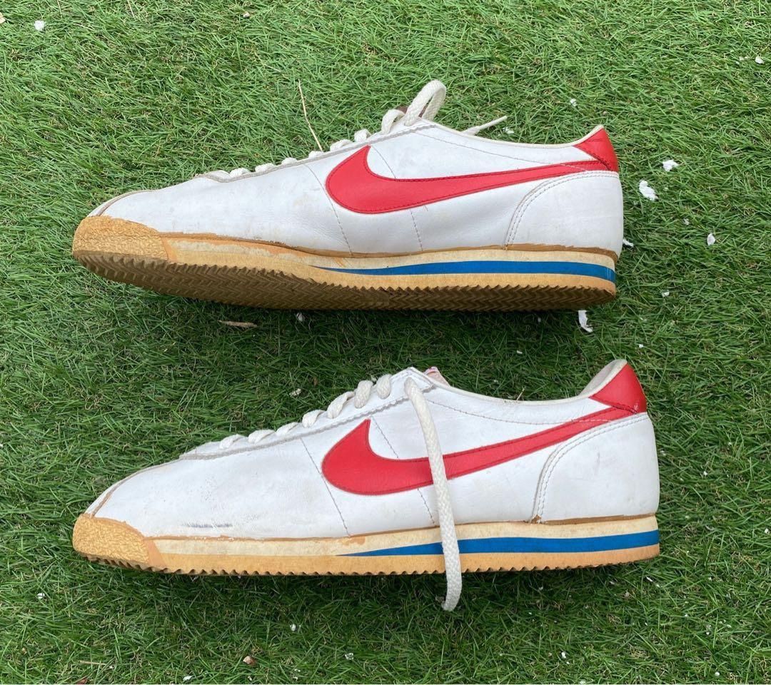 Nike × Vintage VINTAGE 80’ NIKE CORTEX LEATHER SNEAKER Size US 15 / EU 48 - 4 Thumbnail