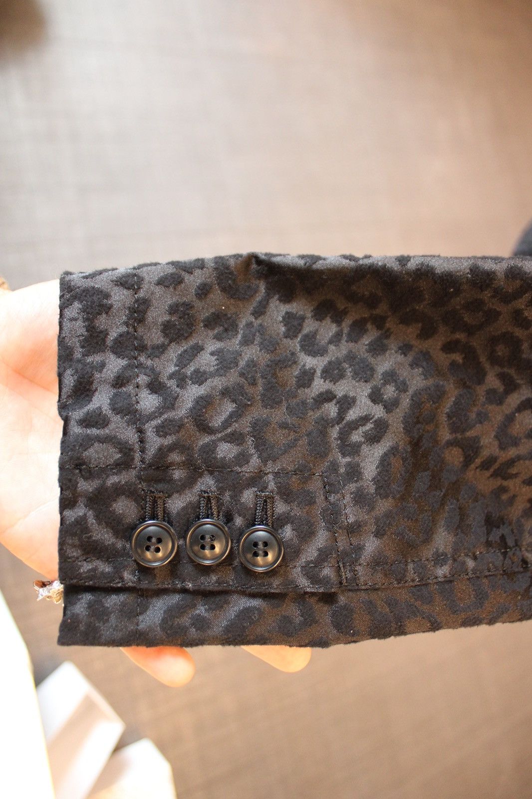 Comme des Garcons Cdg BLACK tonal leopard blazer Size US S / EU 44-46 / 1 - 9 Thumbnail