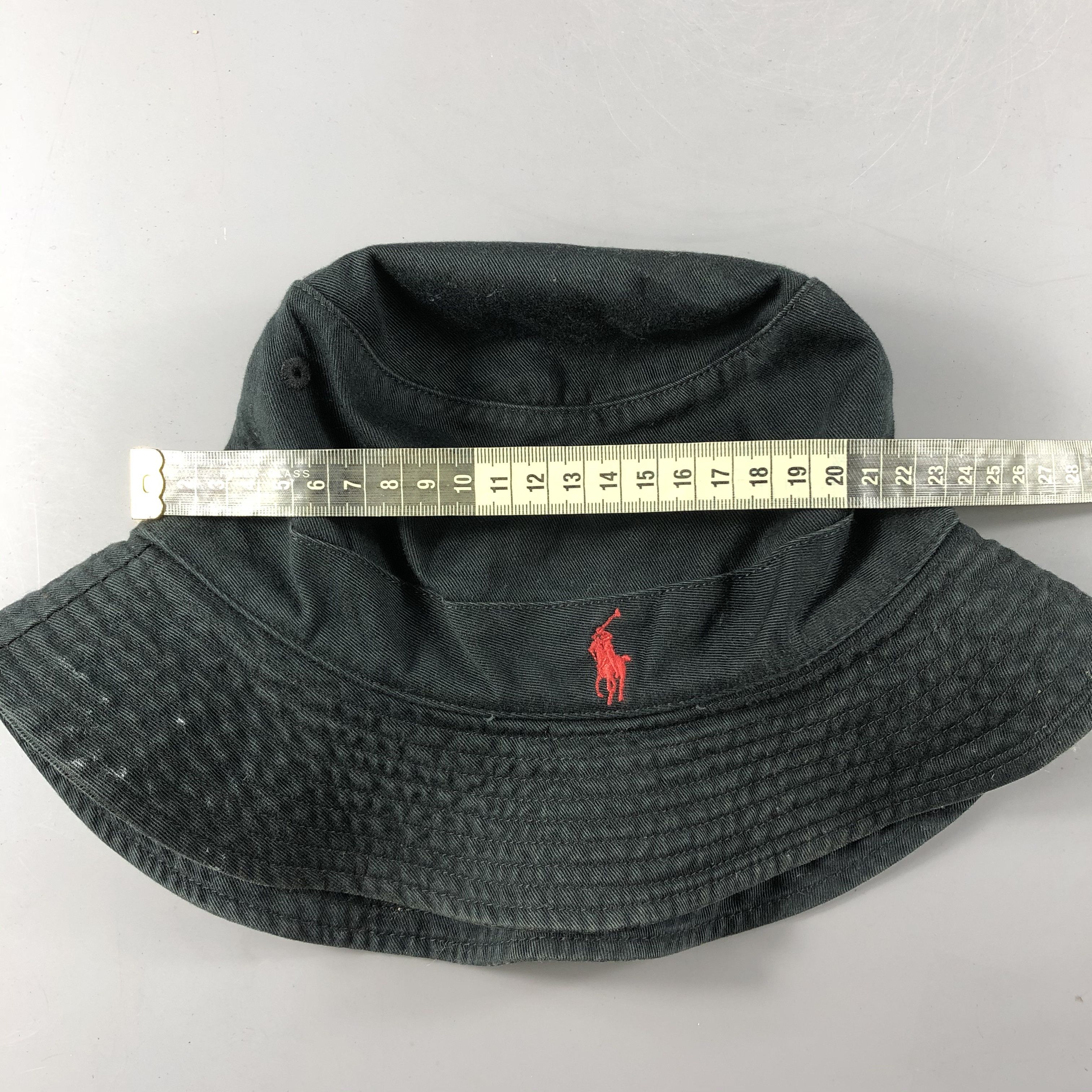 Ralph Lauren × Vintage Ralph Lauren Black Bucket Hats -D688 Size ONE SIZE - 3 Thumbnail