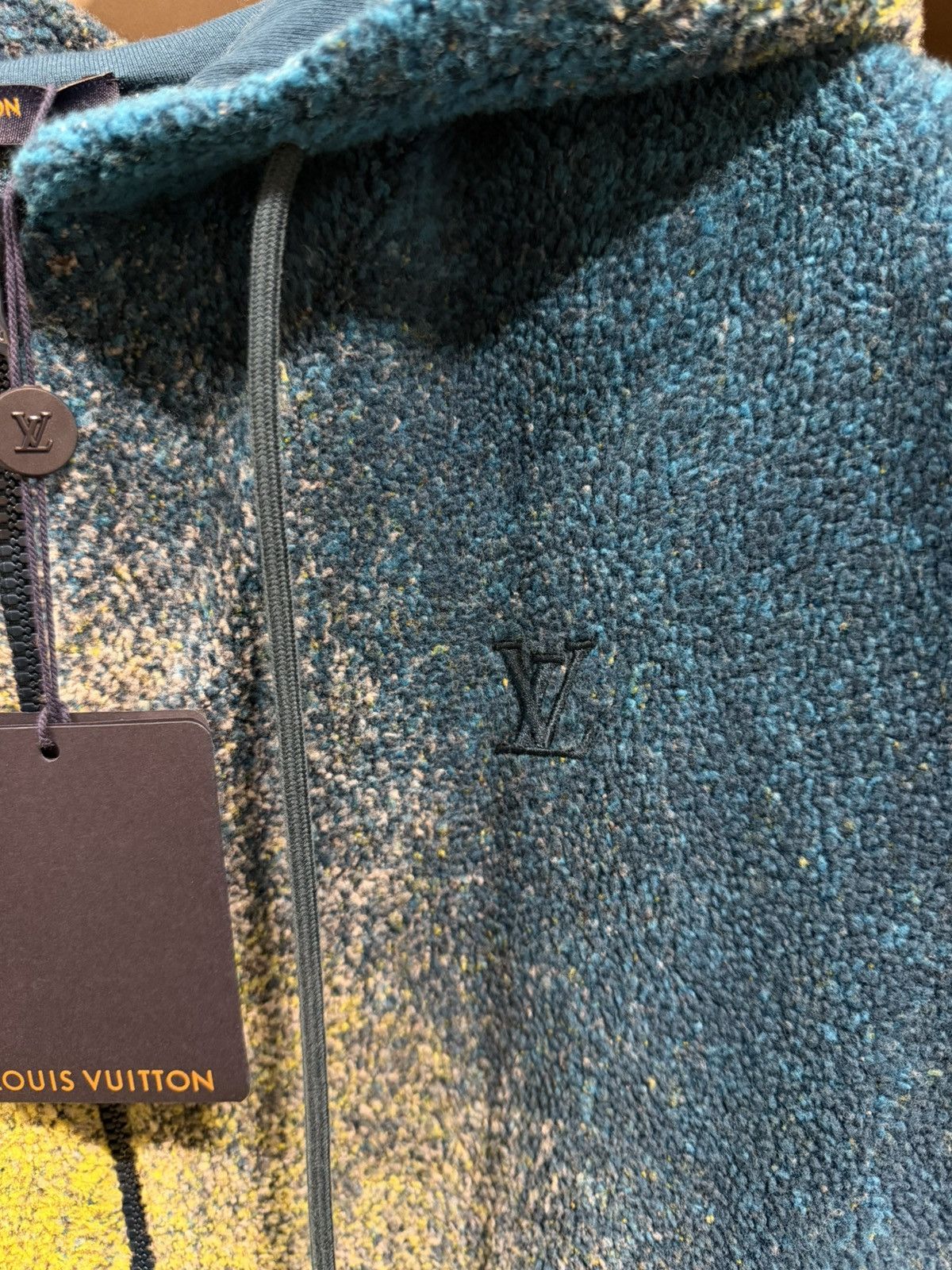 Louis Vuitton Louis Vuitton Fleece Zip Hoodie NEW 2300$ Size US XL / EU 56 / 4 - 3 Thumbnail