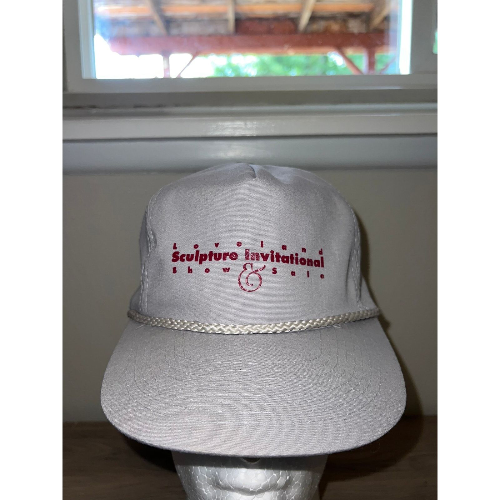 Vintage 90s Loveland Show Sale Sculpture Invitational Hat Headwear Size ONE SIZE - 2 Thumbnail