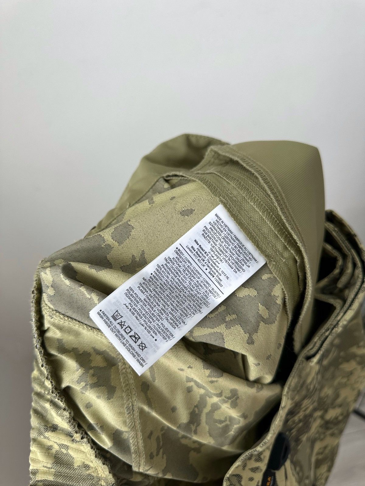 NWT $400 Nike Tech Woven Cordura Utility Camo Tactical Pants