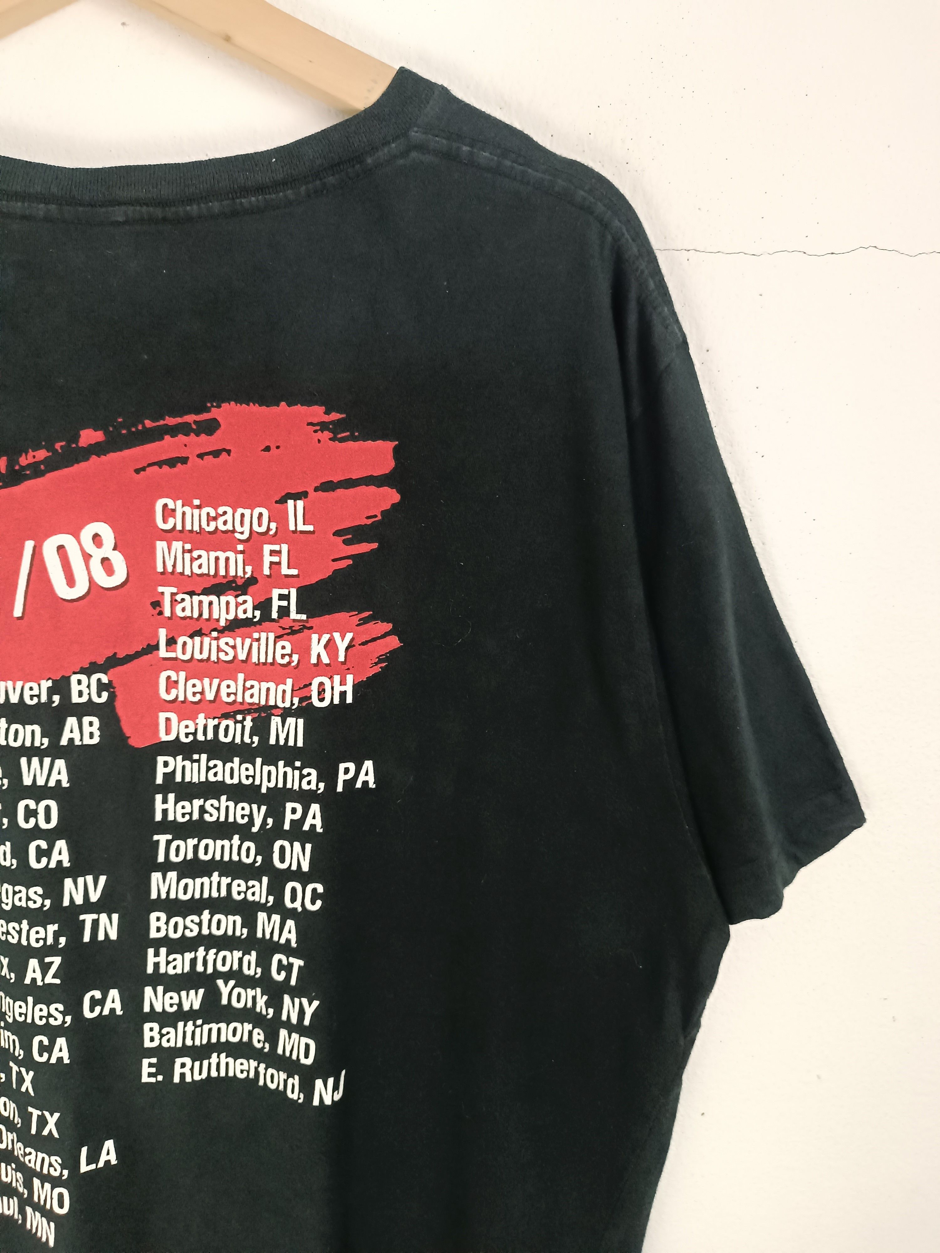 Band Tees VINTAGE 2007 THE POLICE US TOUR TEE sting U2 duran clash Size US L / EU 52-54 / 3 - 13 Thumbnail