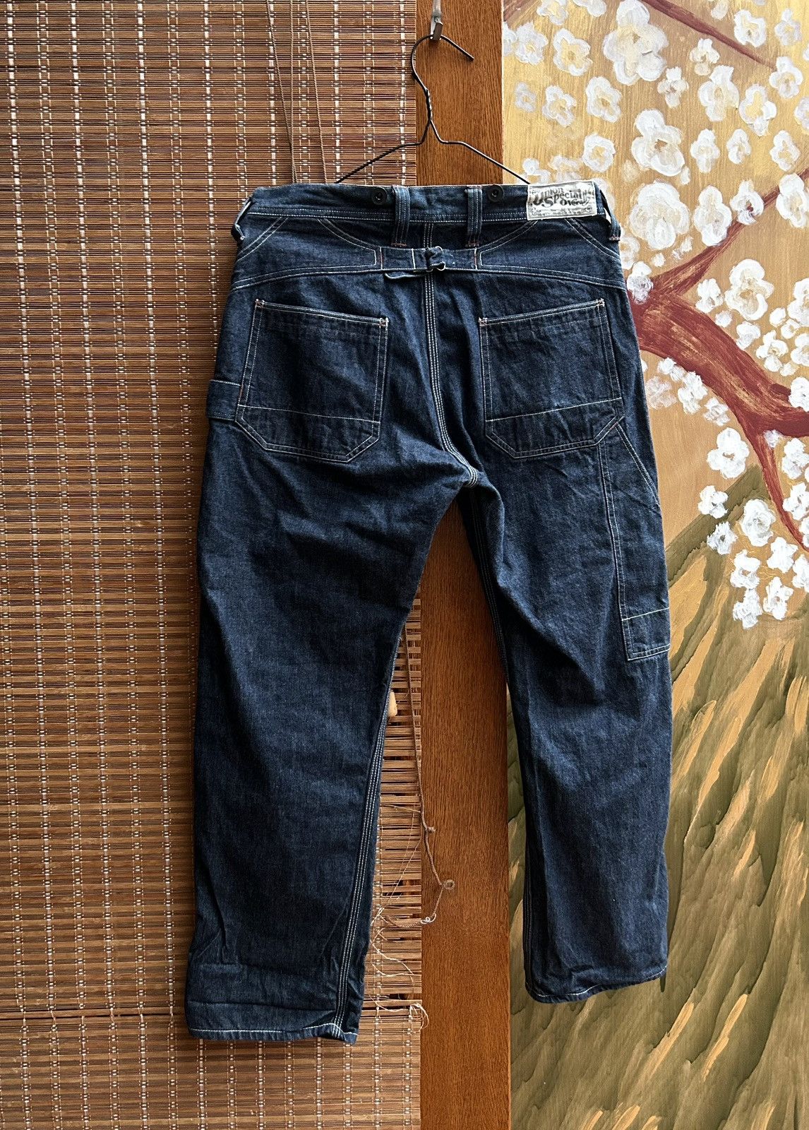 Freewheelers Freewheelers Union Special Overalls Denim Trackwalker Pamts Size US 30 / EU 46 - 2 Thumbnail