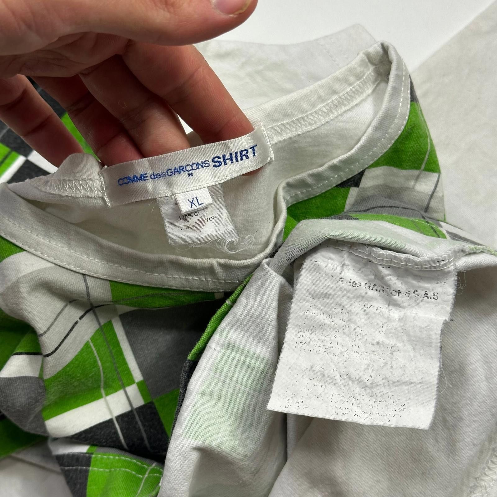 Comme des Garcons CDG SHIRT 00’s 3D Cube Graphic T-shirt - XL (M/L) Size US L / EU 52-54 / 3 - 4 Thumbnail