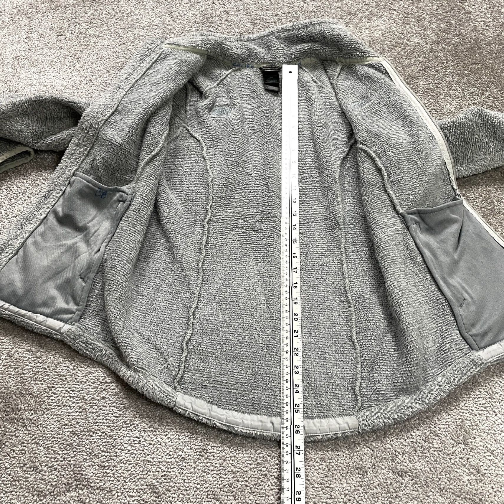 The North Face The North Face Jacket Womens Small Gray Fleece Full Zip Mock Neck Pocket Outdoor Size S / US 4 / IT 40 - 6 Thumbnail