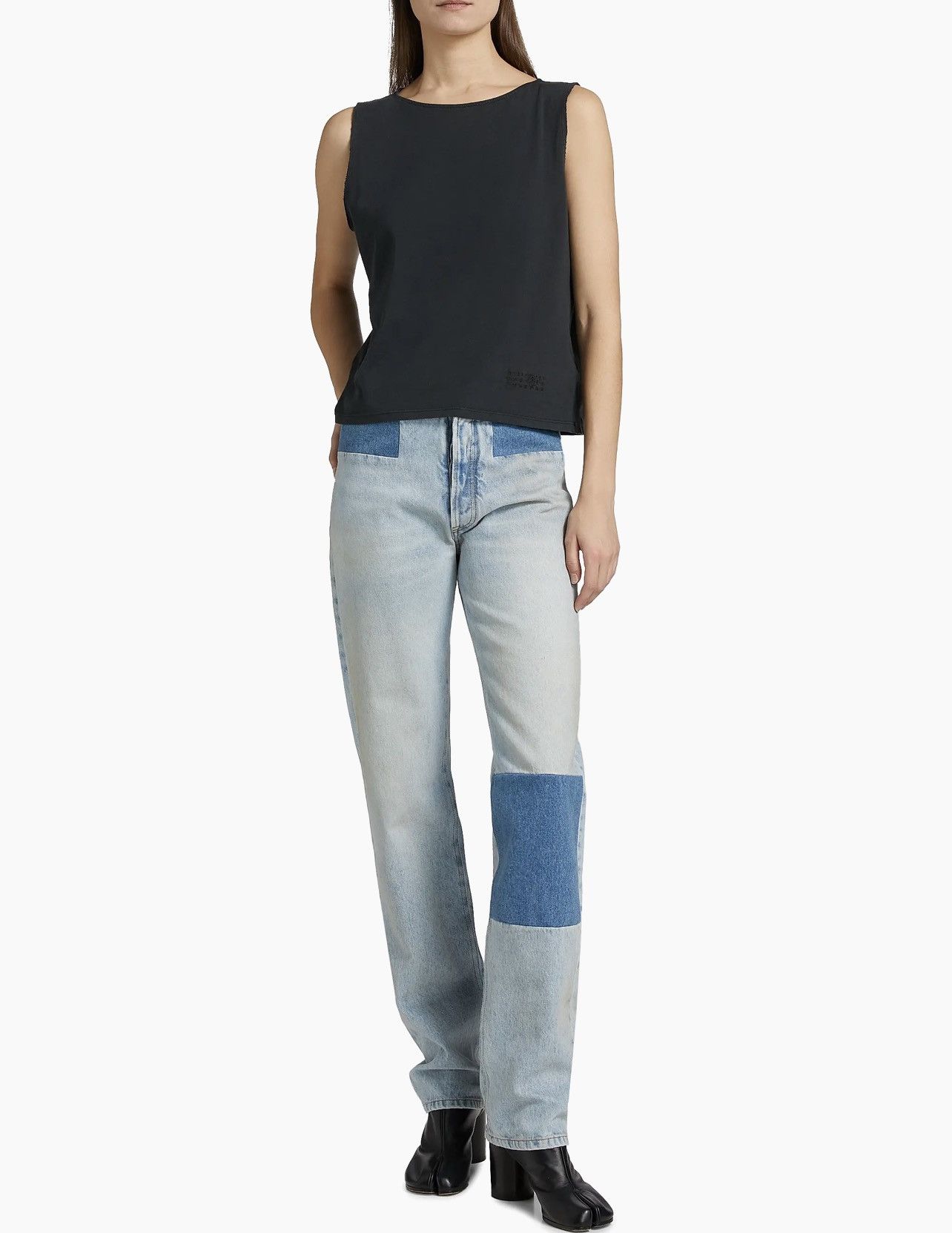 Maison Margiela MM6 Maison Margiela Patchwork Denim Pants size 25 Size 25" / US 0 / IT 36 - 3 Thumbnail