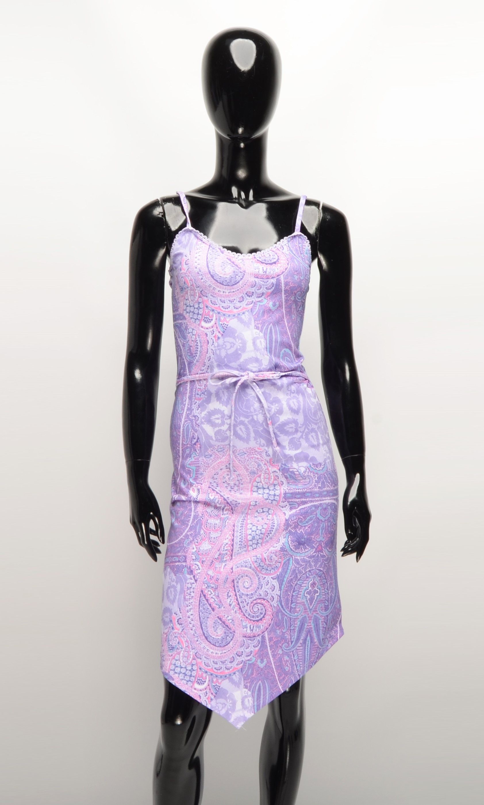 Vintage Vintage Clockhouse Y2K Paisley Boho Purple Dress Size S / US 4 / IT 40 - 1 Thumbnail
