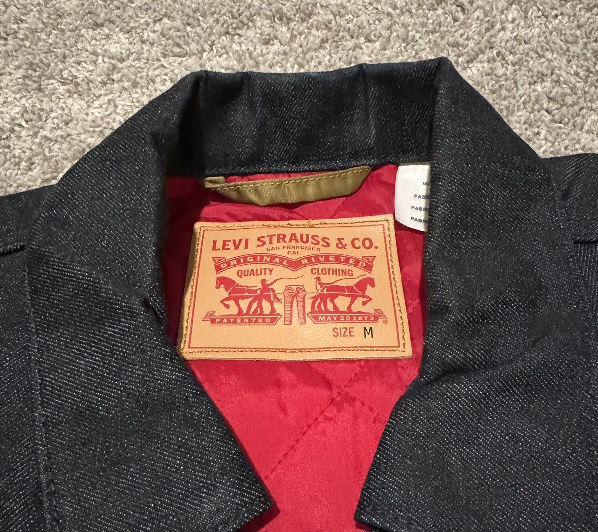 Levi's × NFL Levi’s x 49ers denim jacket Size US M / EU 48-50 / 2 - 4 Thumbnail