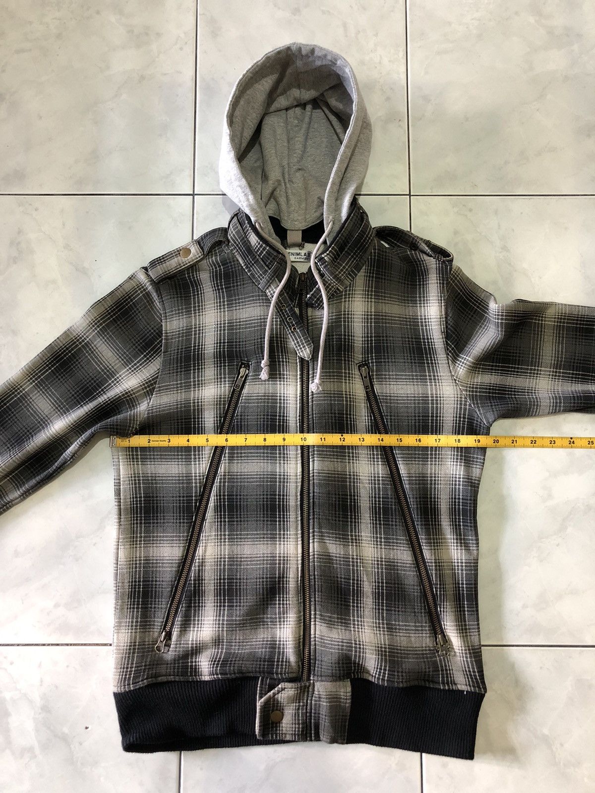 Vintage Denimlab Garment Detachable Hoodie Japanese Asian Style Size US M / EU 48-50 / 2 - 24 Thumbnail