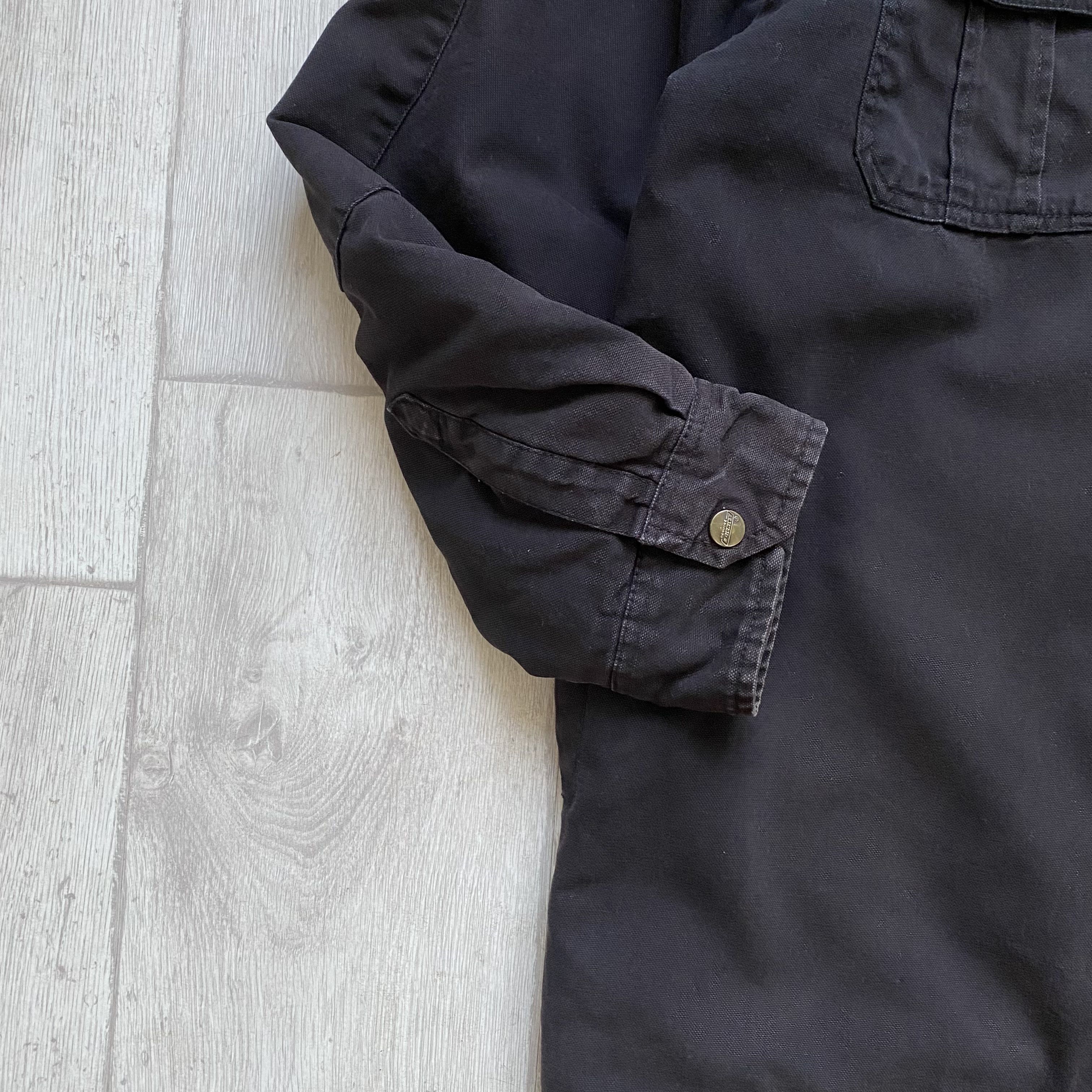 Dickies 🛠️ Vintage Faded Dickies Work jacket hooded Denim Carhartt Size US XXL / EU 58 / 5 - 5 Thumbnail