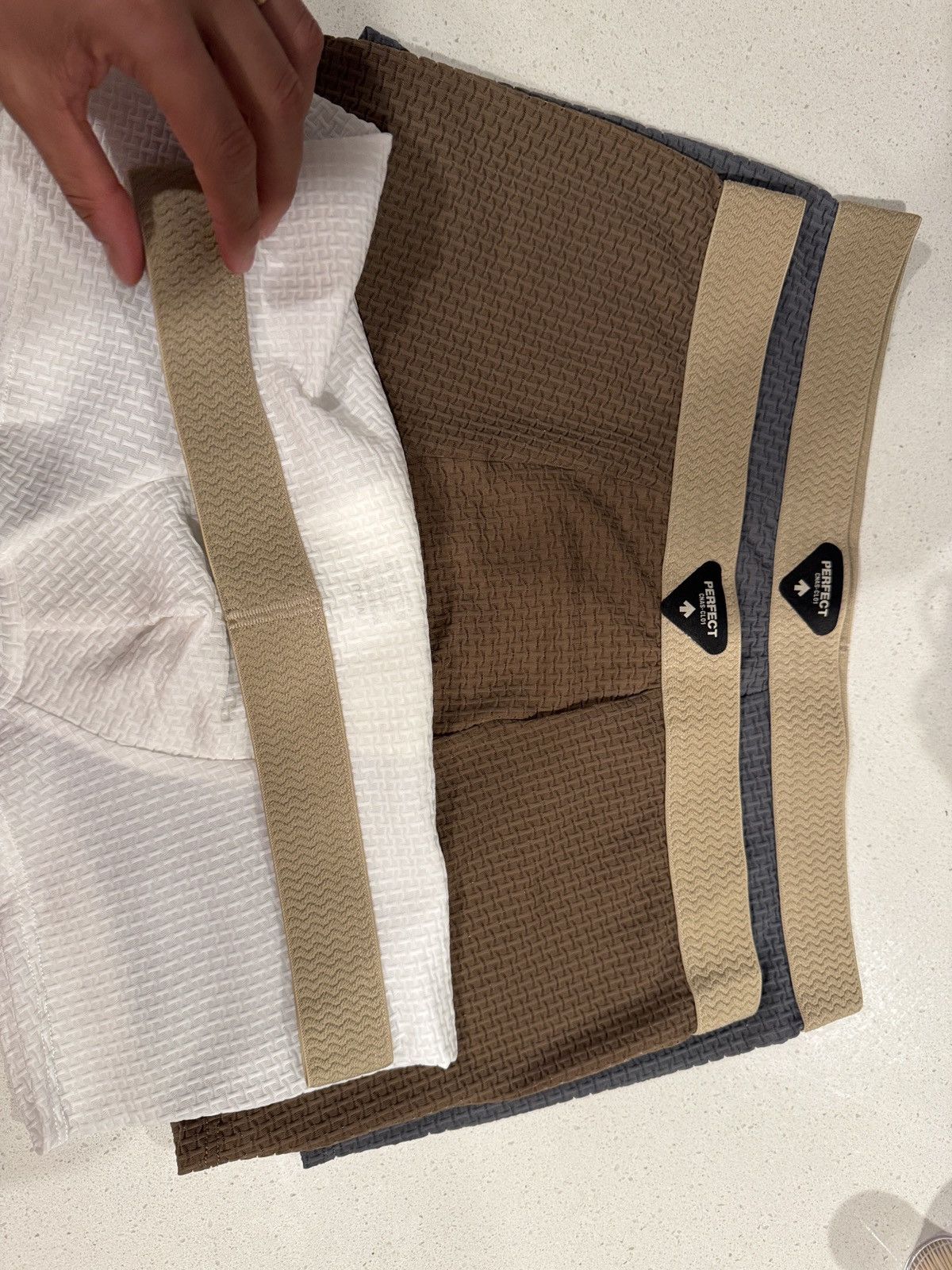 Other Waffle-Knit Boxer Briefs with Neutral Waistbands Size 28 - 6 Thumbnail