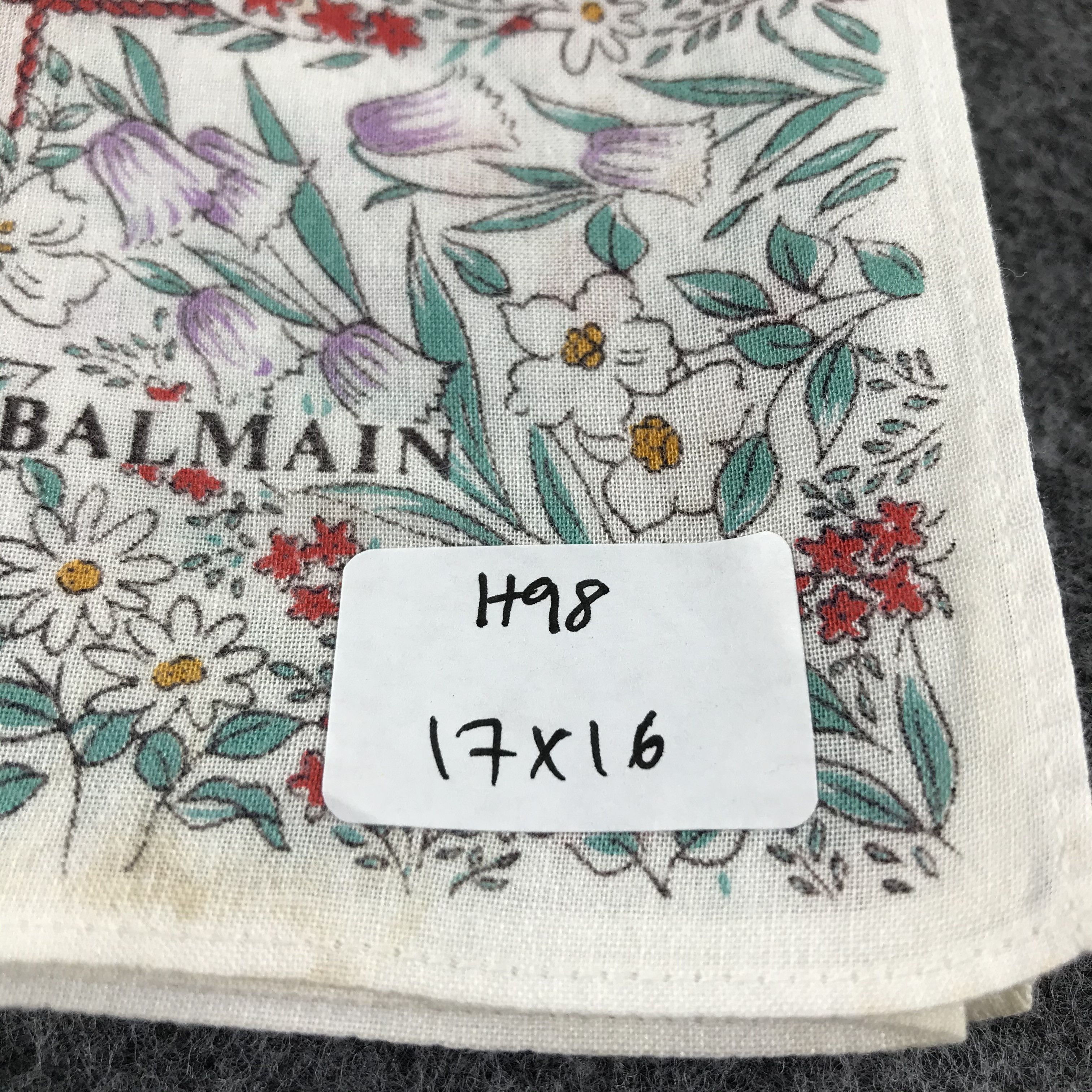 Pierre Balmain Pierre Balmain Handkerchief Neckerchief Bandana H98 Size ONE SIZE - 9 Thumbnail