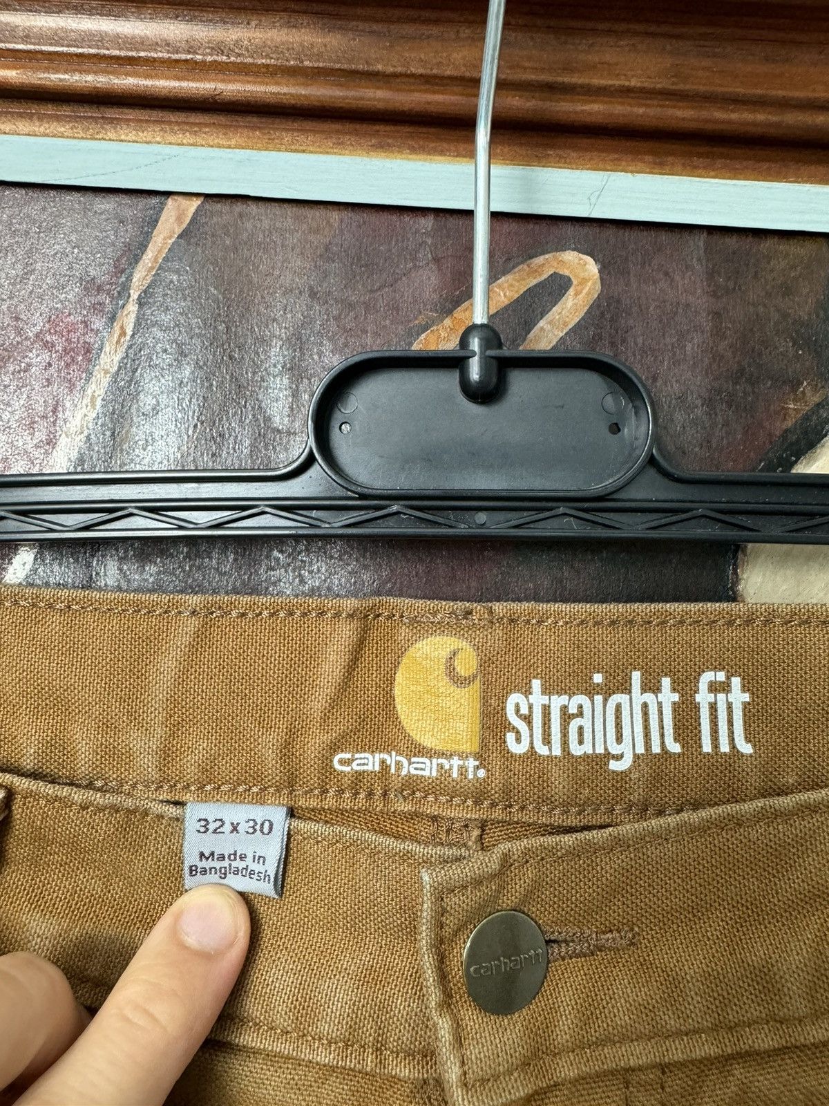 Carhartt Vintage Carhartt Single Knee Brown Rare Work Pant Y2k Size US 32 / EU 48 - 3 Thumbnail