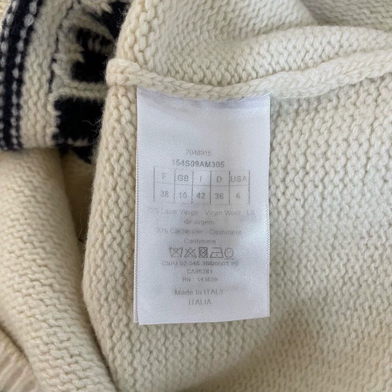 Dior Dior Beige five-pointed star knitted short sleeves Size XS / US 0-2 / IT 36-38 - 6 Thumbnail