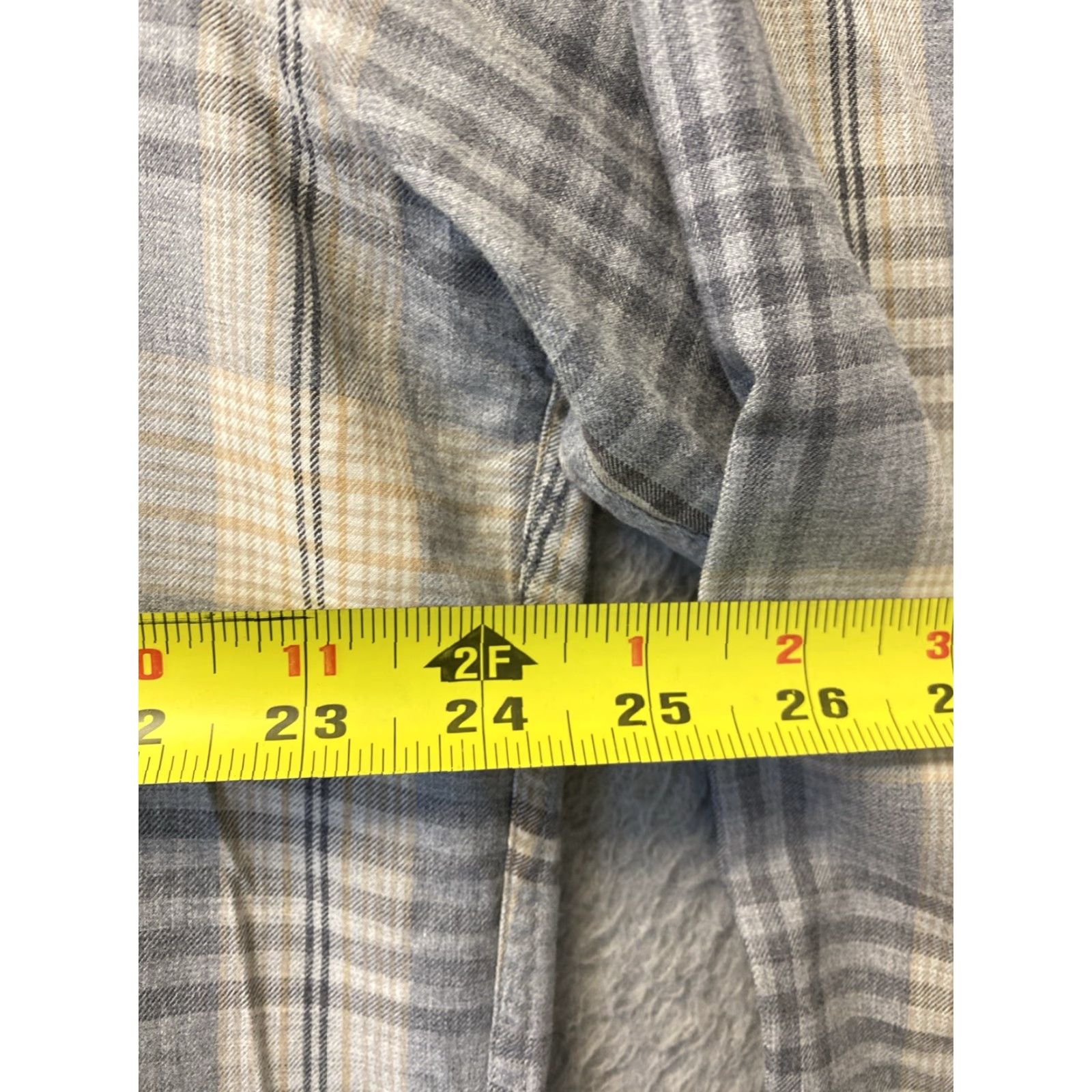 Canon Alex Cannon Shirt Men Long Sleeve Plaid Gray Large /100-59 Mens Model Regular Fit Size US L / EU 52-54 / 3 - 7 Thumbnail