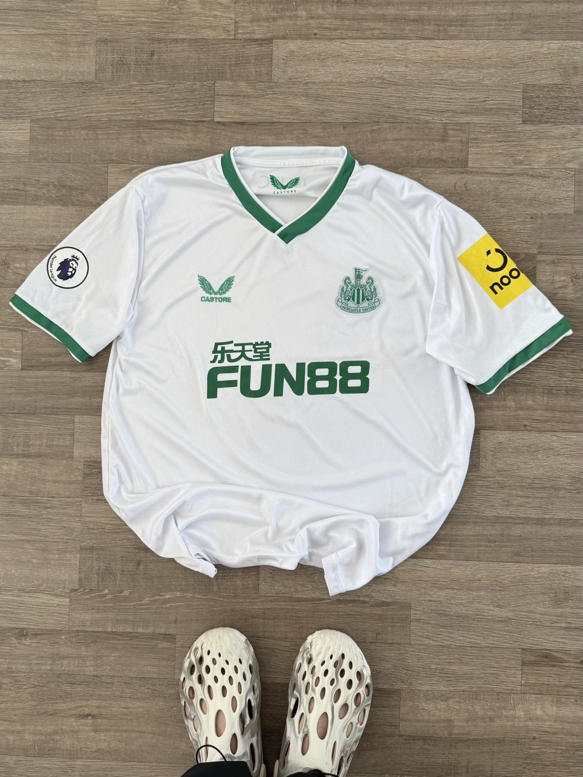 Other Newcastle Y2K United Football Away Soccer Jersey Blokecore Size US L / EU 52-54 / 3 - 3 Thumbnail