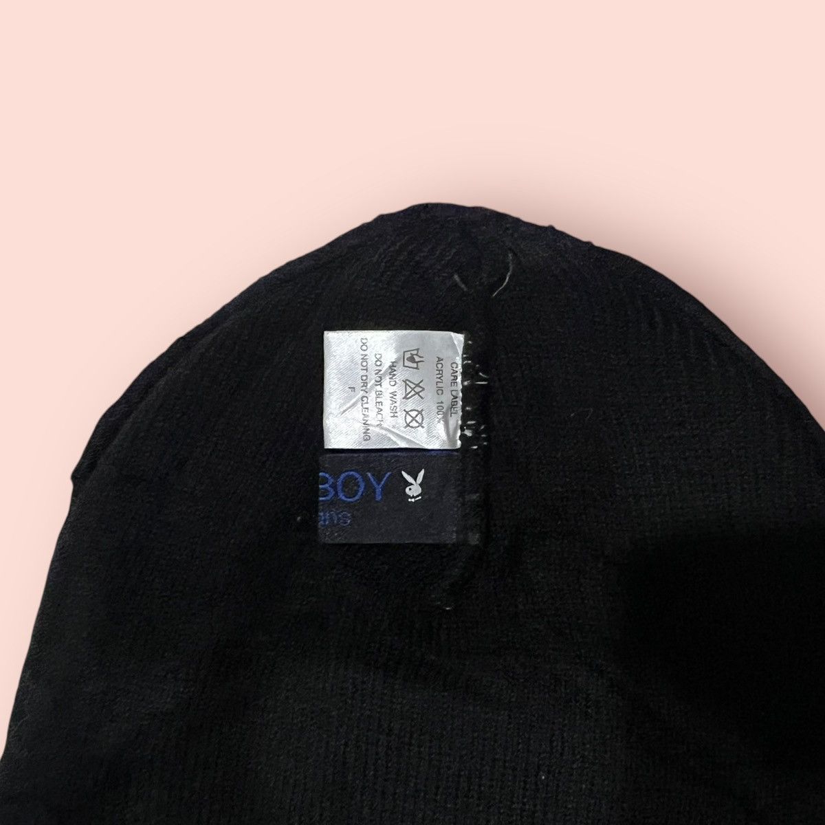 Playboy × Vintage VINTAGE PLAYBOY SILVER BUNNY LOGO BEANIE Size ONE SIZE - 19 Thumbnail