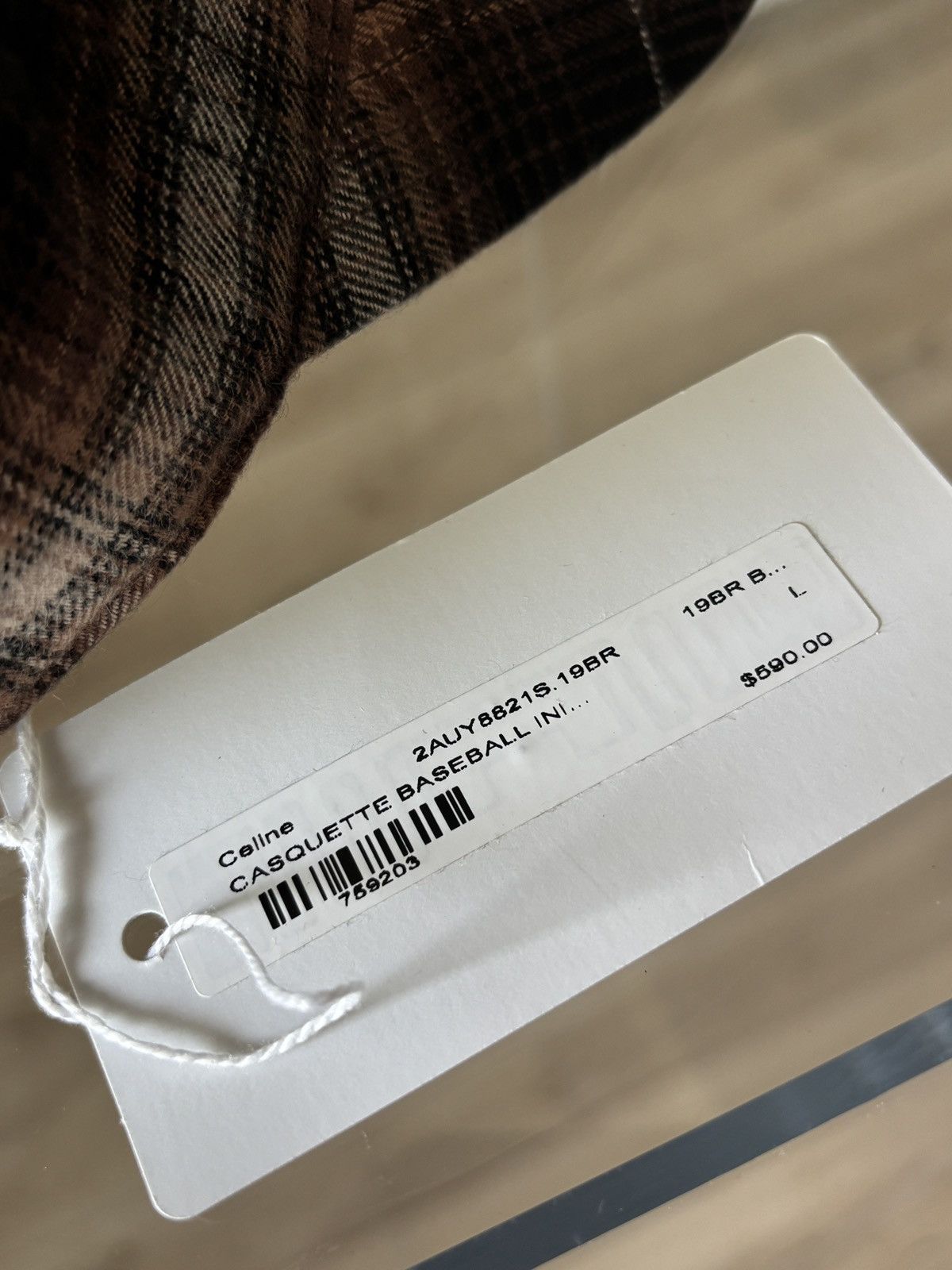 Celine CELINE | $590 | WOOL COLLEGE PATCH LETTER BASEBALL HAT Size ONE SIZE - 9 Thumbnail
