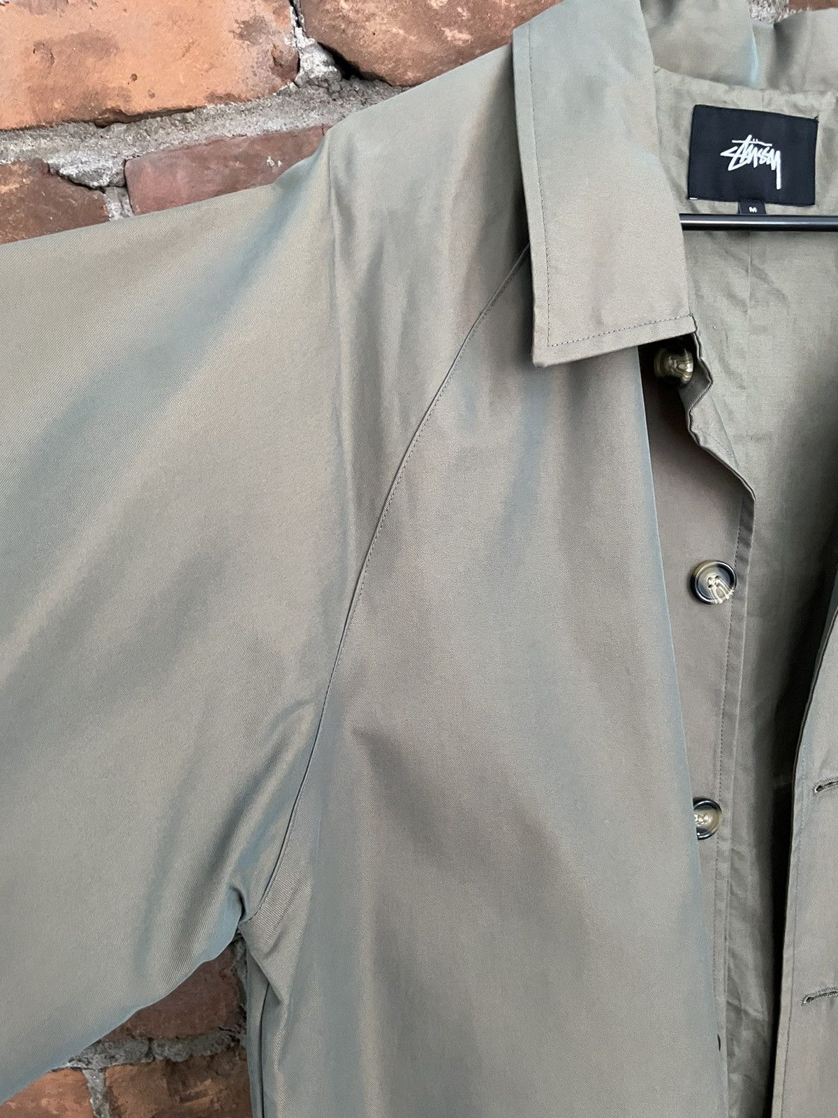 Stussy Stüssy Uptown Iridescent Mac trench coat Size US M / EU 48-50 / 2 - 5 Thumbnail