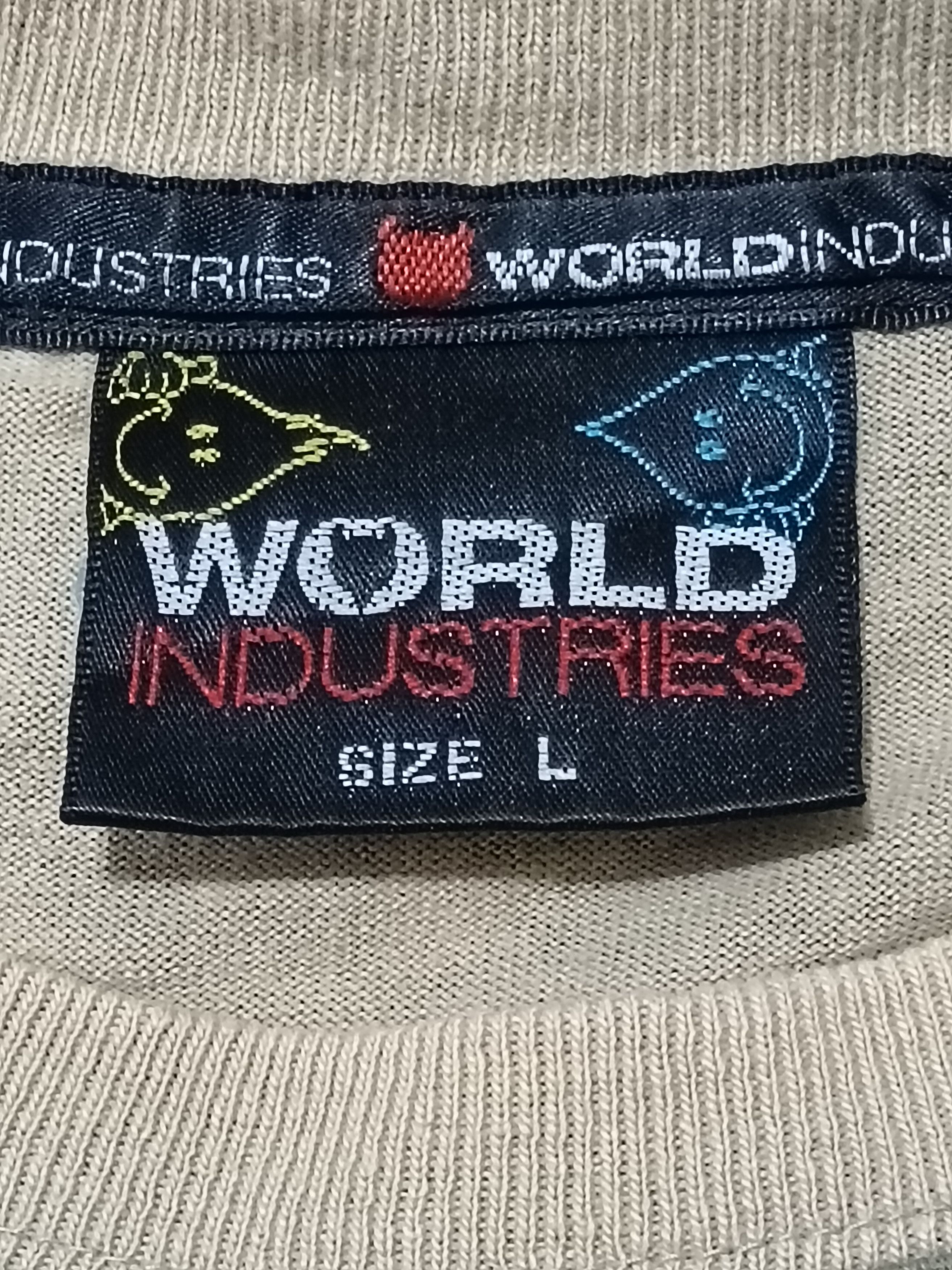 World Industries WORLD INDUSTRIES STREETWEAR CAMO SHIRT Size US L / EU 52-54 / 3 - 2 Thumbnail
