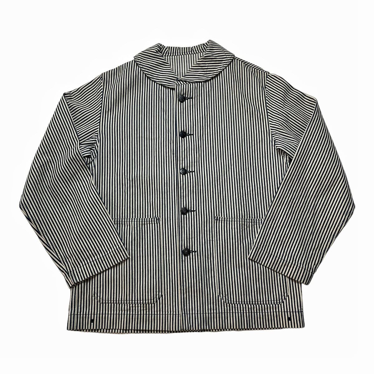 Buzz Rickson's × Japanese Brand Repro Shawl Collar Us Navy USN Work Jacket WW2 Buzz Ricksons Size US L / EU 52-54 / 3 - 1 Thumbnail
