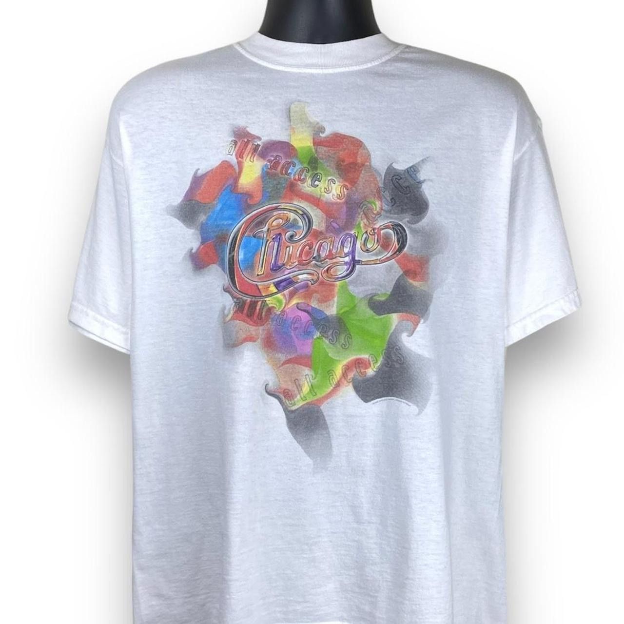 Band Tees × Vintage Vintage M&O Knits Chicago Band Music Concert Tour Tshirt Size US L / EU 52-54 / 3 - 1 Thumbnail
