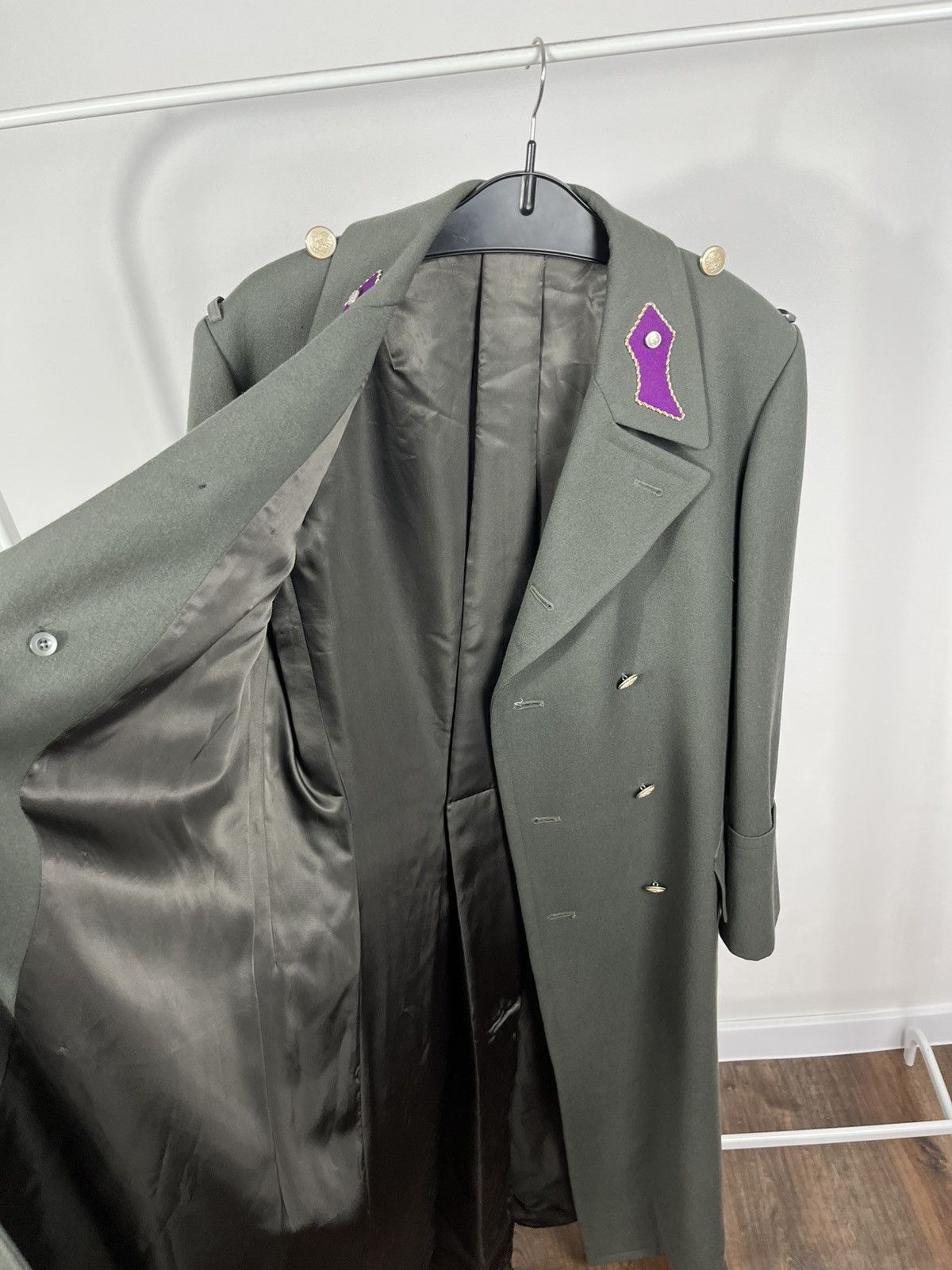 Other Vintage West Germany Bundeswehr Heavy Officer Military Coat Size US XXL / EU 58 / 5 - 6 Thumbnail