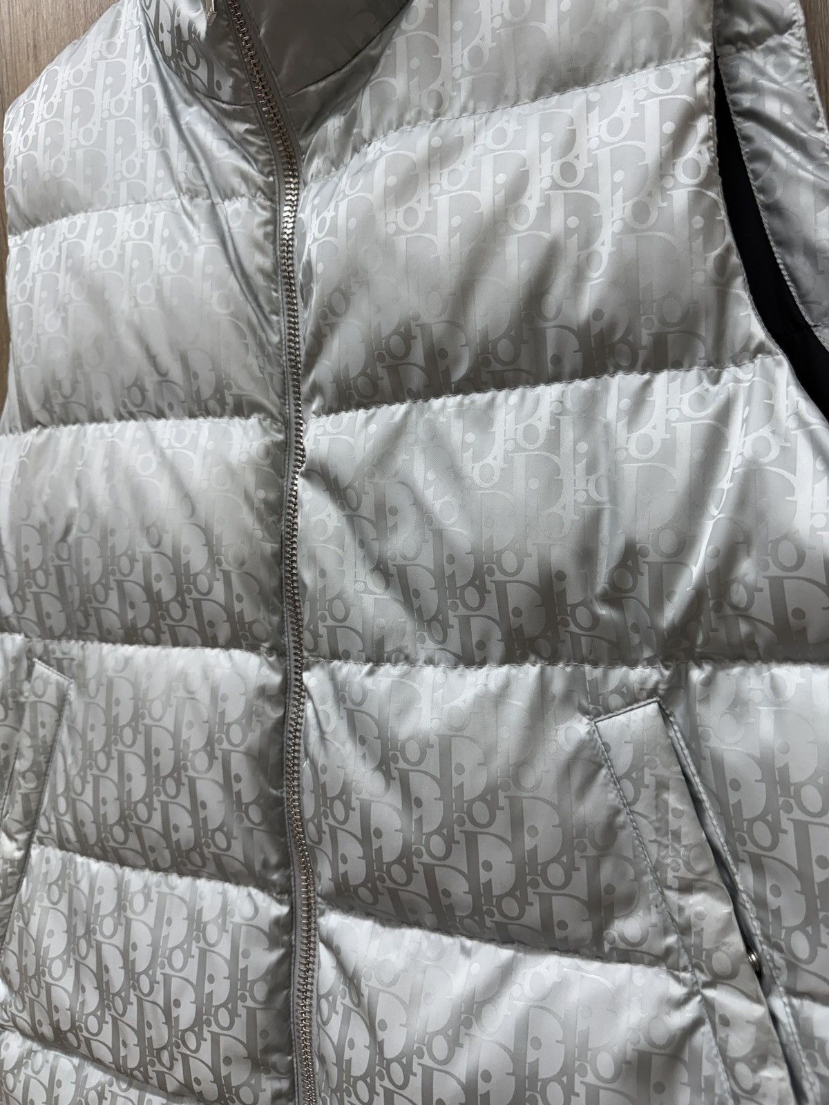 Dior Christian Dior Monogram Silver Vest Size US M / EU 48-50 / 2 - 4 Thumbnail