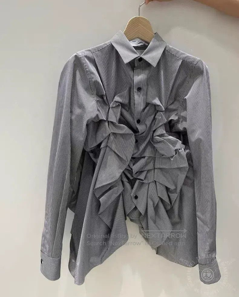 Comme des Garcons Comme Des Garcons Houndstooth shirt Size S / US 4 / IT 40 - 1 Thumbnail