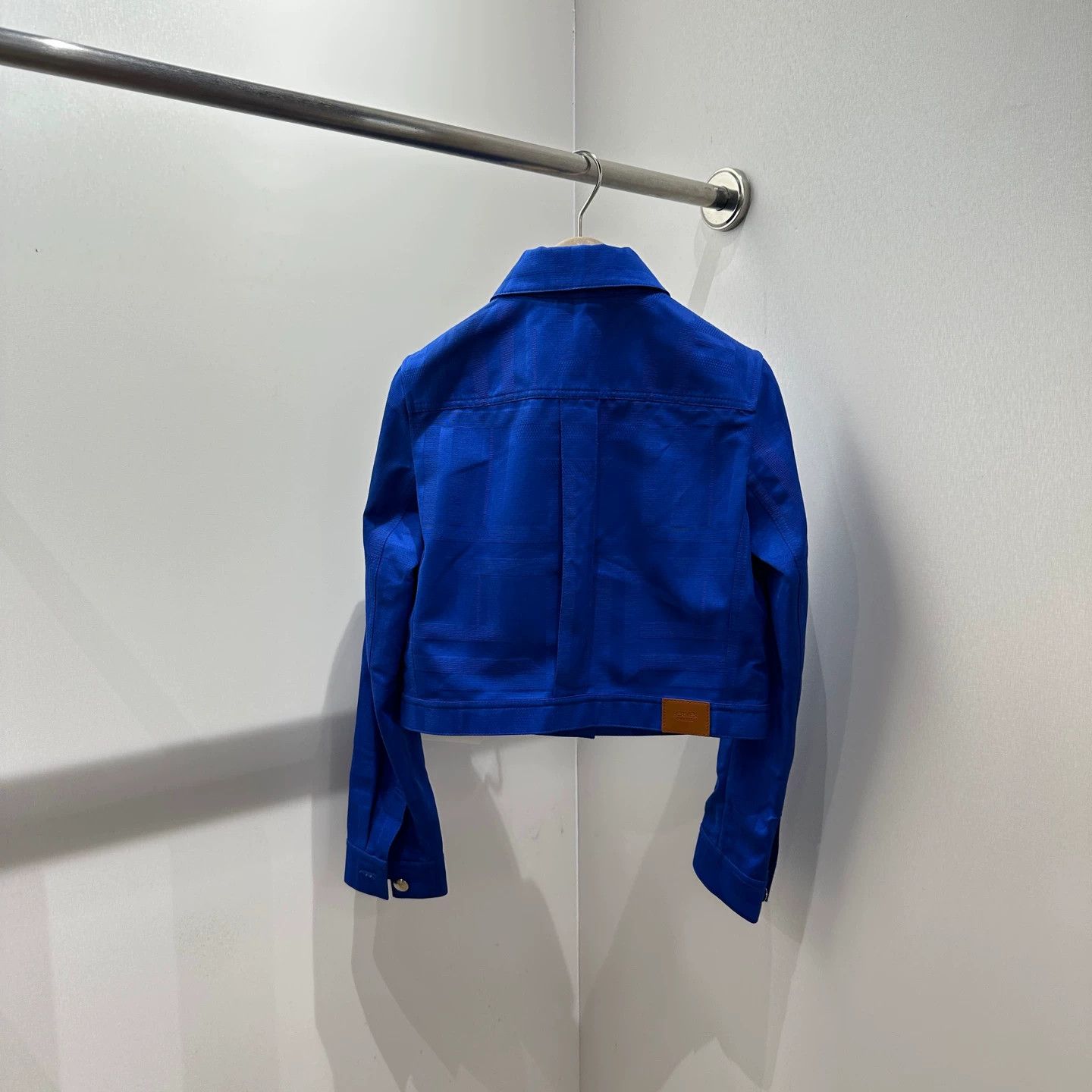 Hermes Hermes mar571 embossedlogo leather patch jacket 36 Size XS / US 0-2 / IT 36-38 - 2 Thumbnail