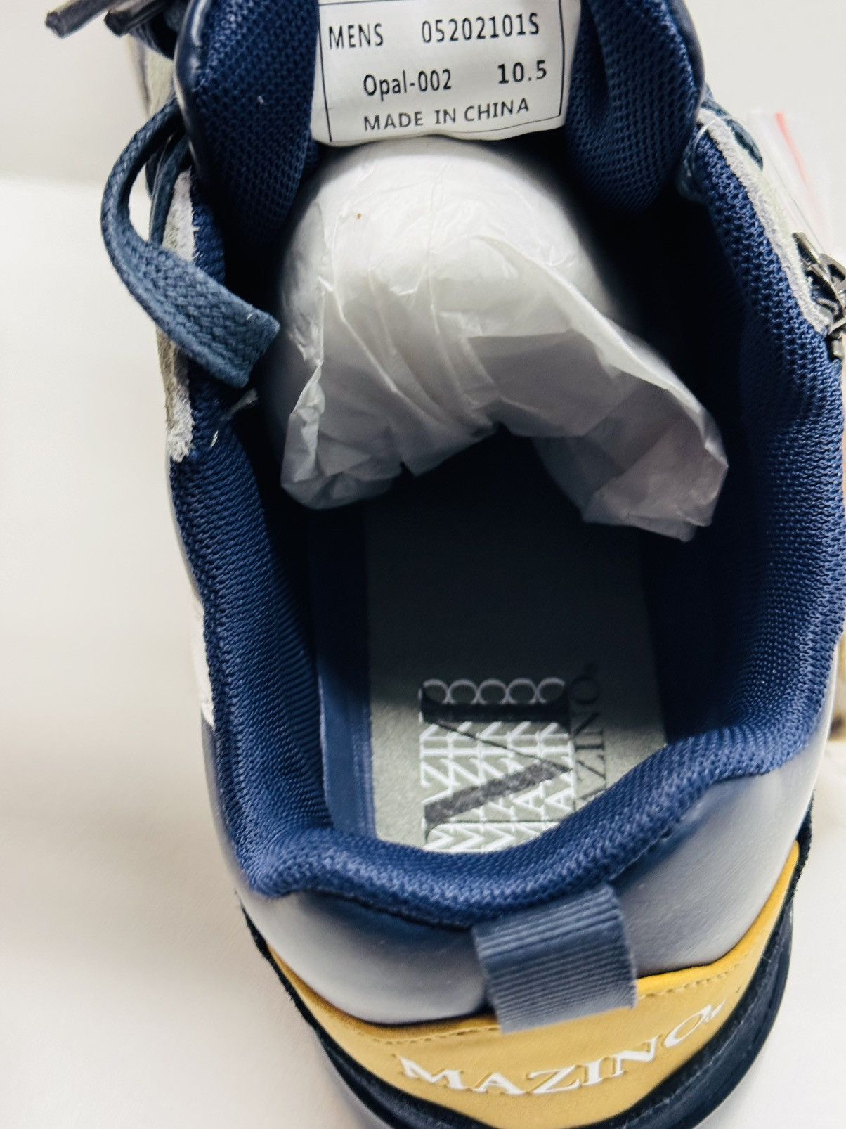 Other Mazino Opal-002 Navy. Size US 10.5 / EU 43-44 - 7 Thumbnail