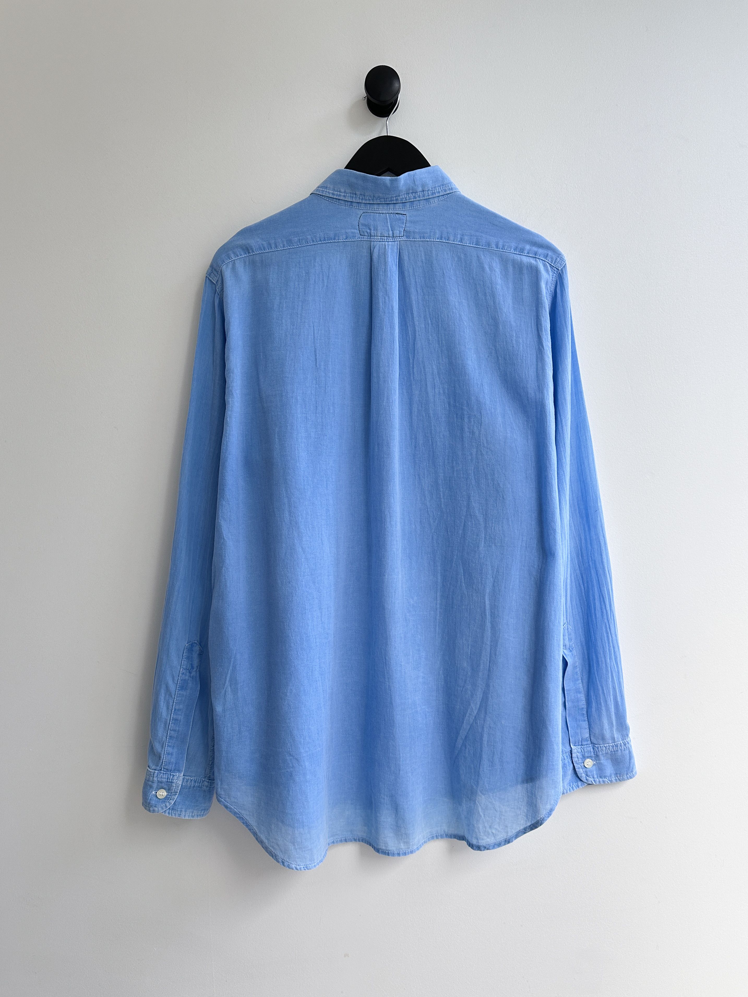 Current/Elliot Current Elliott Blue Shirt Size US L / EU 52-54 / 3 - 2 Thumbnail