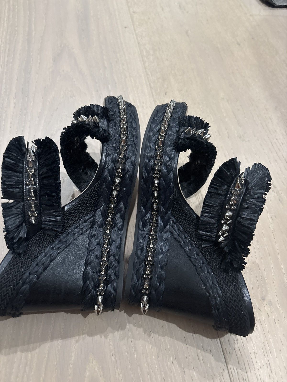 Christian Louboutin Christian Louboutin Platforms Black Size US 8 / IT 38 - 1 Thumbnail