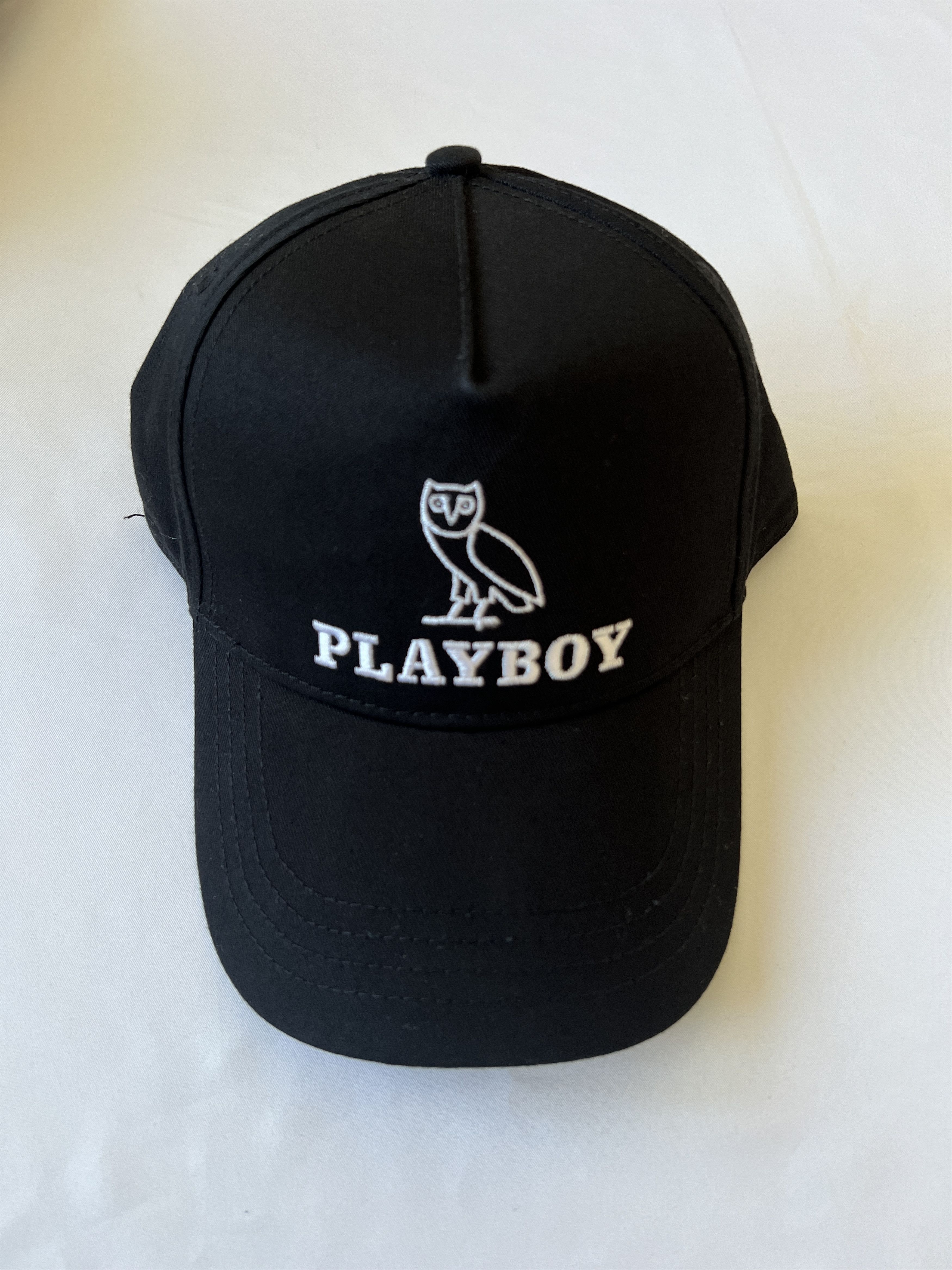 Drake OVO x Playboy Sports cap Hat Black Size ONE SIZE - 2 Thumbnail