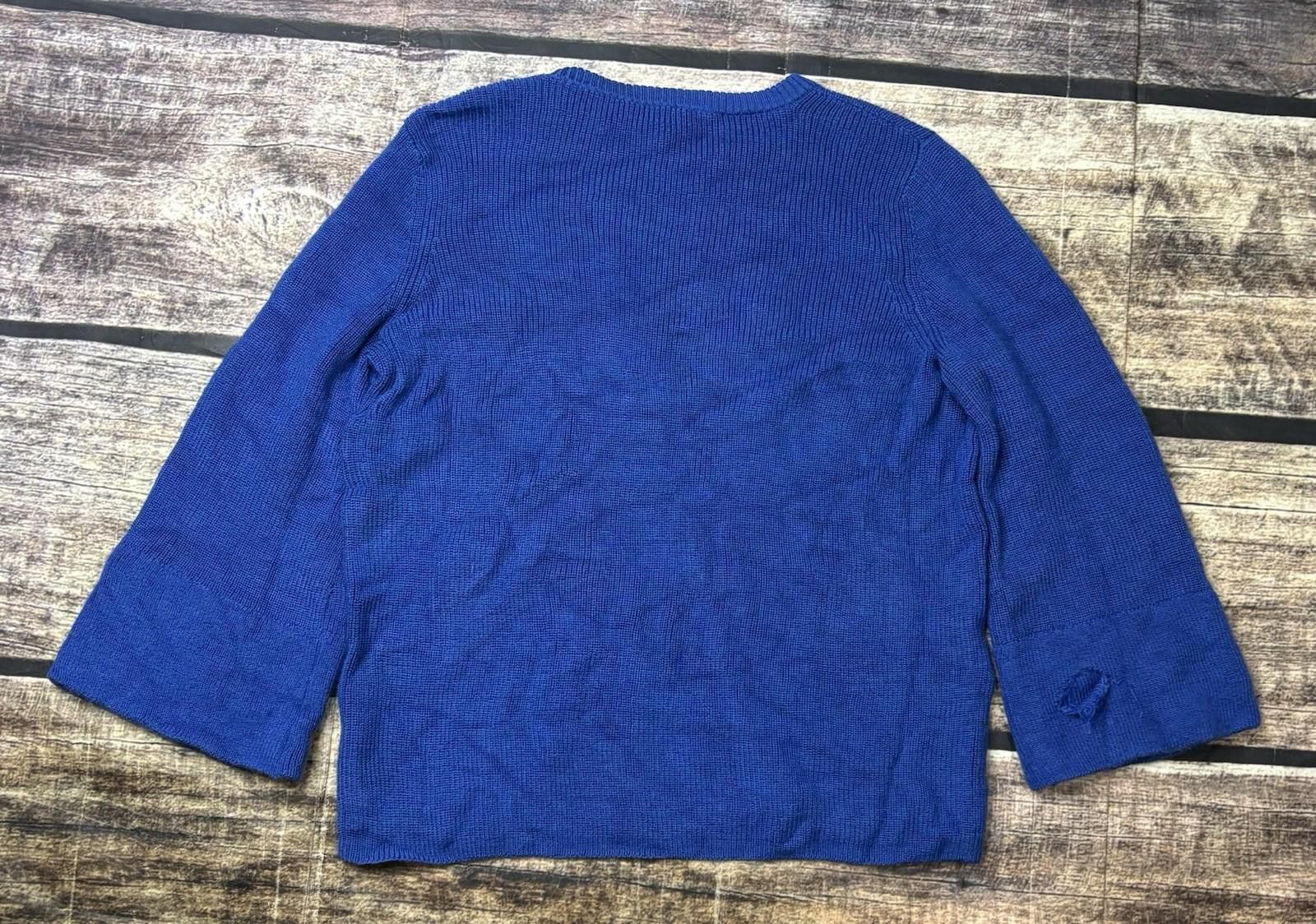 Eileen Fisher Eileen Fisher Sweater Womens S Italian Merino Wool Flared Size S / US 4 / IT 40 - 3 Thumbnail