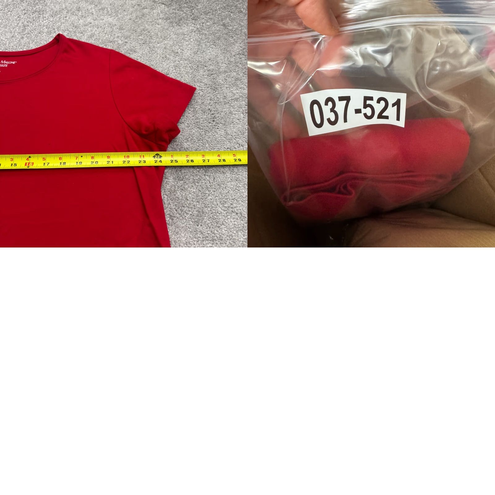 Vintage Rebecca Malone T-Shirt Women 2X Red Short Sleeve Crew Neck Cotton Tee Vintage No Size XXL / US 16-18 / IT 52-54 - 8 Thumbnail