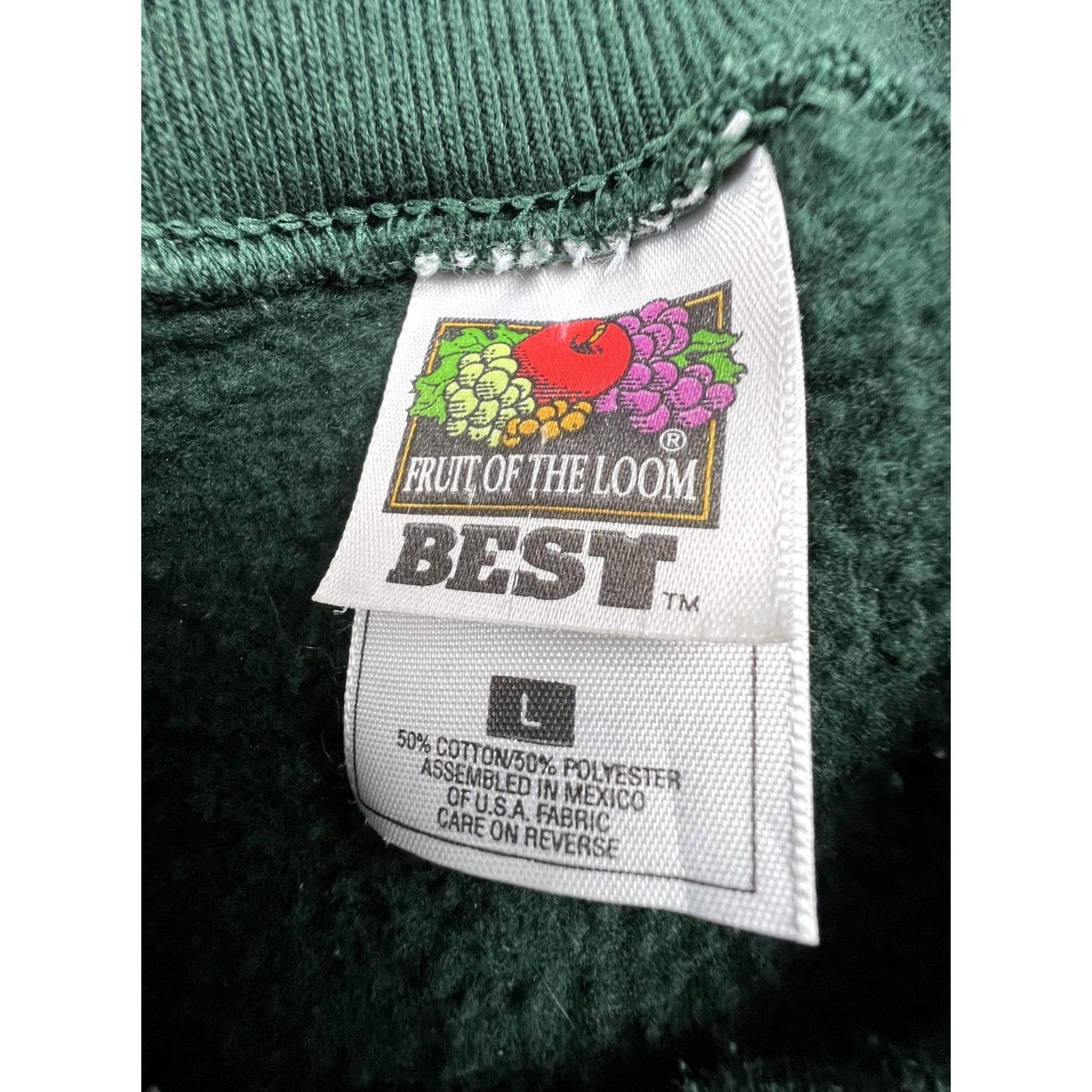 Fruit Of The Loom VINTAGE Grand Canyon Fruit of the Loom Sweatshirt Mens Large Green Graphic Size US L / EU 52-54 / 3 - 3 Thumbnail