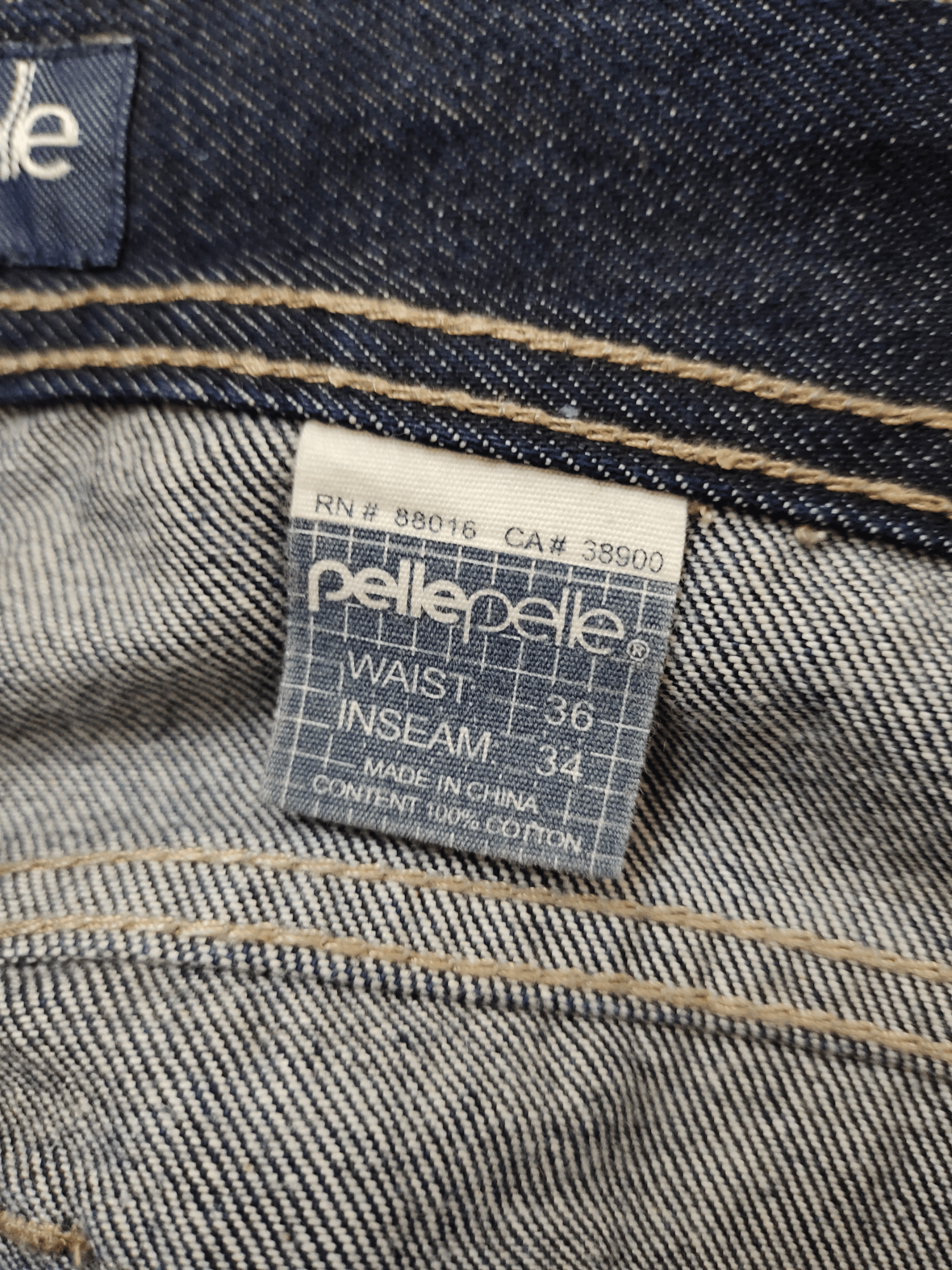 Pelle Pelle Vintage Y2k Pelle Pelle Baggy Denim Jeans Wide Leg Jnco Styl Size US 36 / EU 52 - 17 Thumbnail