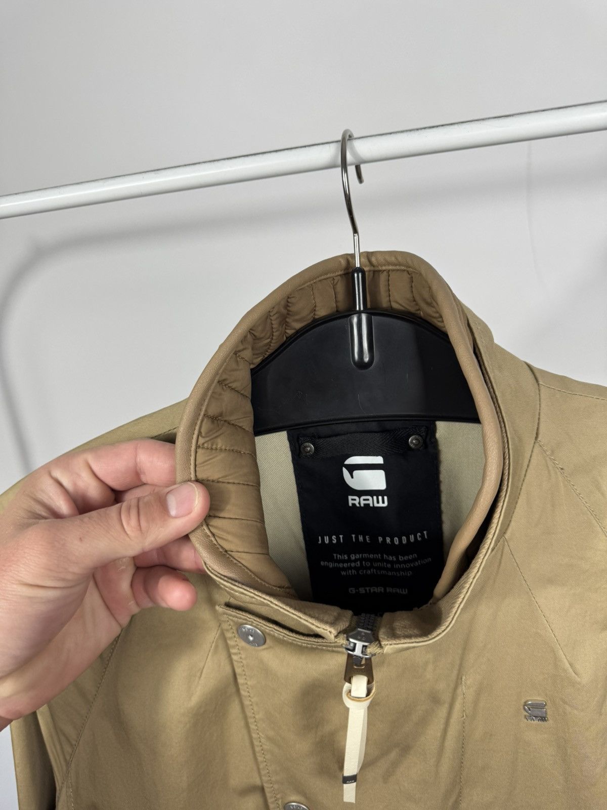 G-Star G-Star RAW Minor Slim Trench Women Beige Coat Jacket Size S Size S / US 4 / IT 40 - 4 Thumbnail