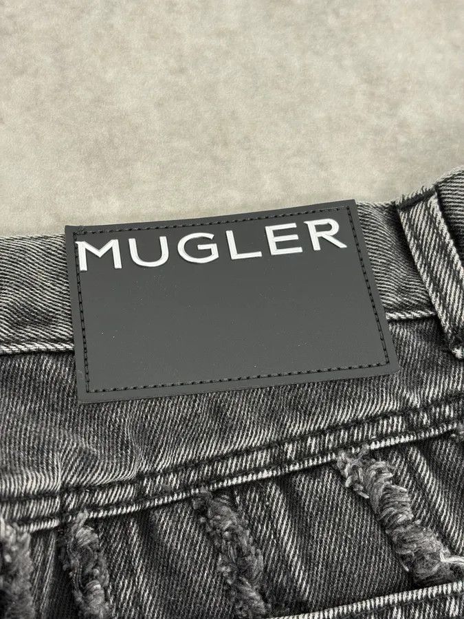 Mugler AW2025 Mugler Spiral Baggy Washed Grey Gradient Jeans Size US 30 / EU 46 - 11 Thumbnail