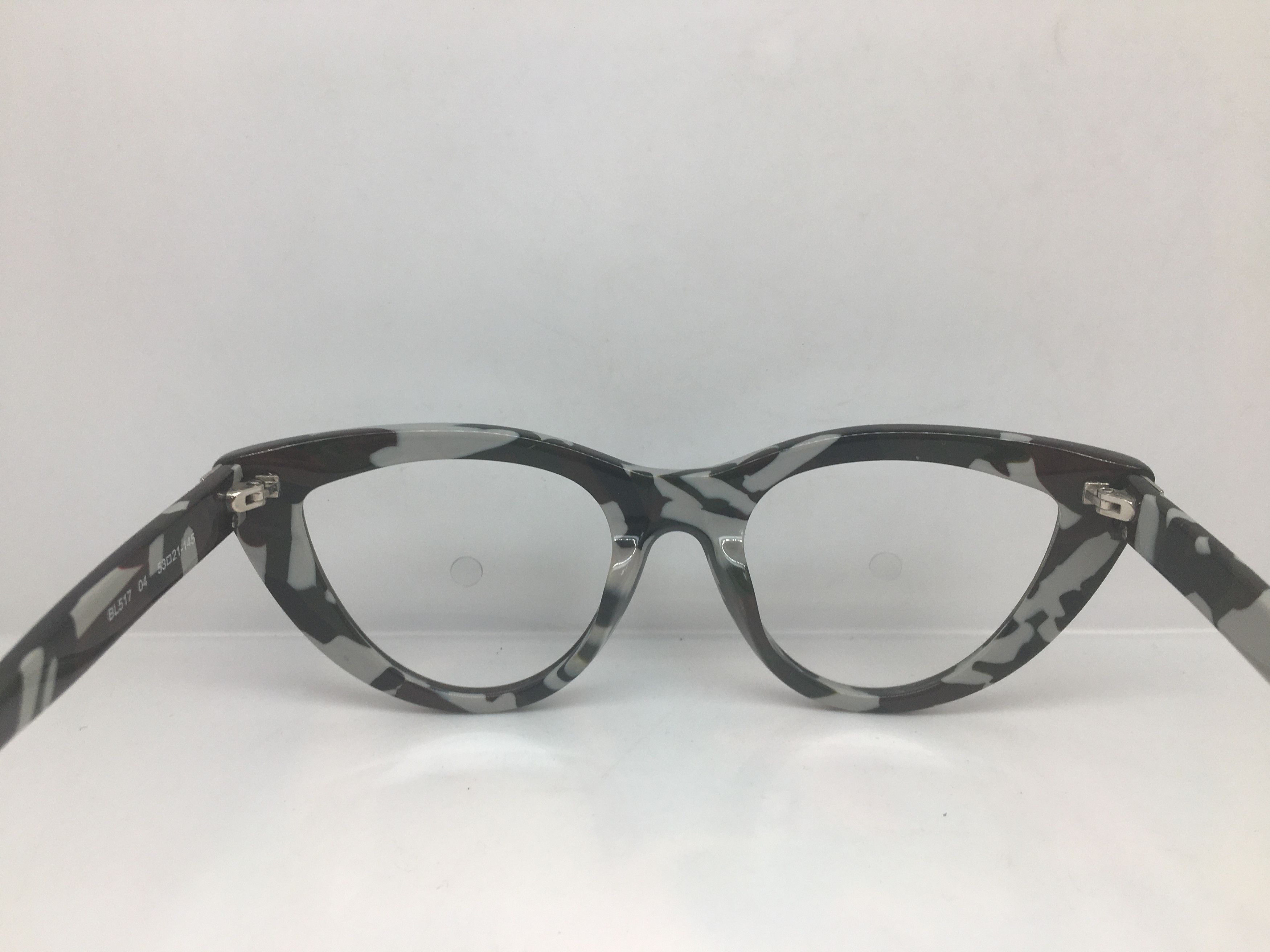Other Blauer Gray Army Cateye Eyeglasses Frame Size ONE SIZE - 5 Thumbnail